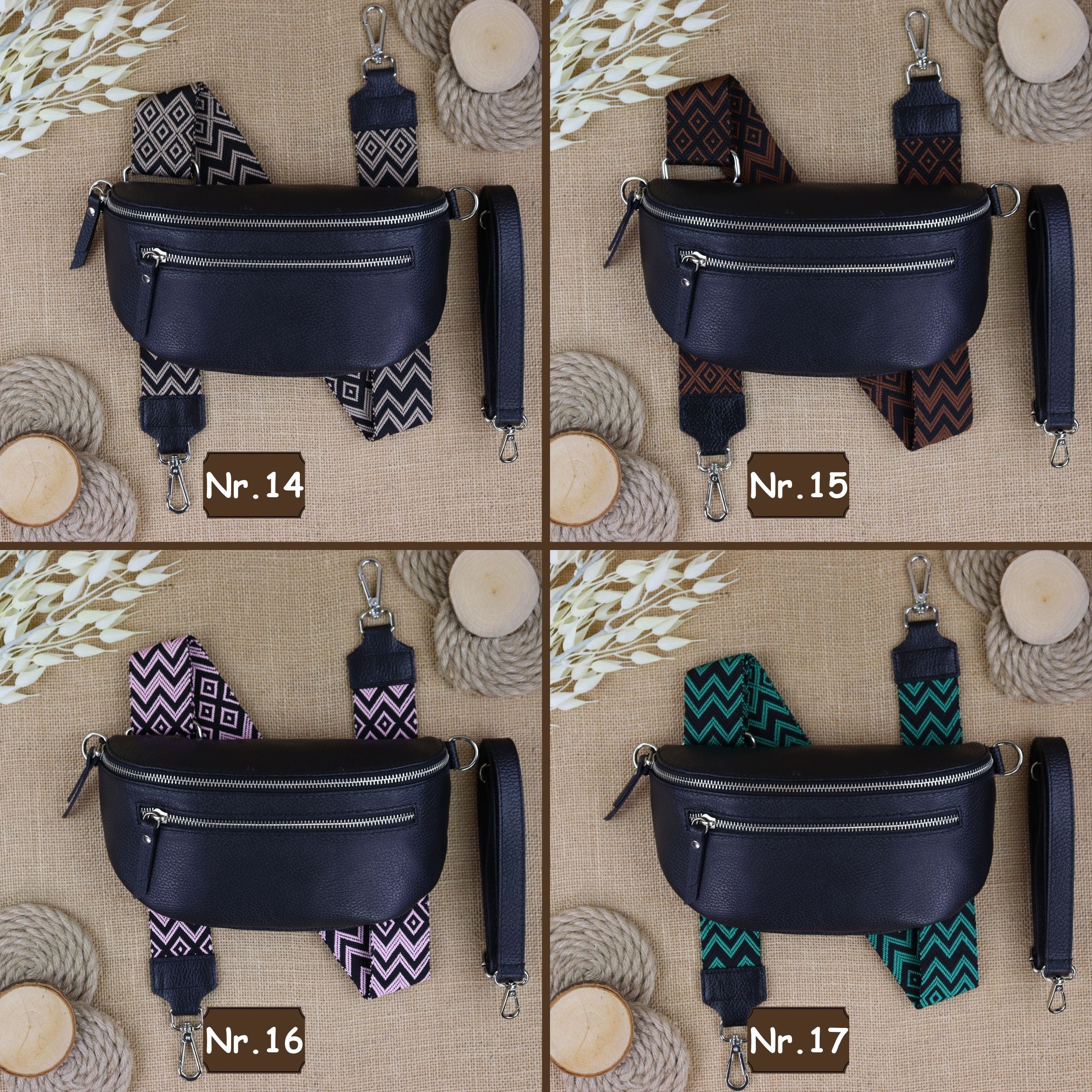 Bauchtasche Leder für Damen,Crossbody Bag Leder Damen,Crossbody Tasche Leder,Echtleder Frauen Tasche,Leder Gürteltasche Frauen,Leder Handtasche,Leder Hüfttasche für Frauen,Leder Tasche,Ledertasche mit Reißverschluss,Schulterriementasche,Schultertasche Led