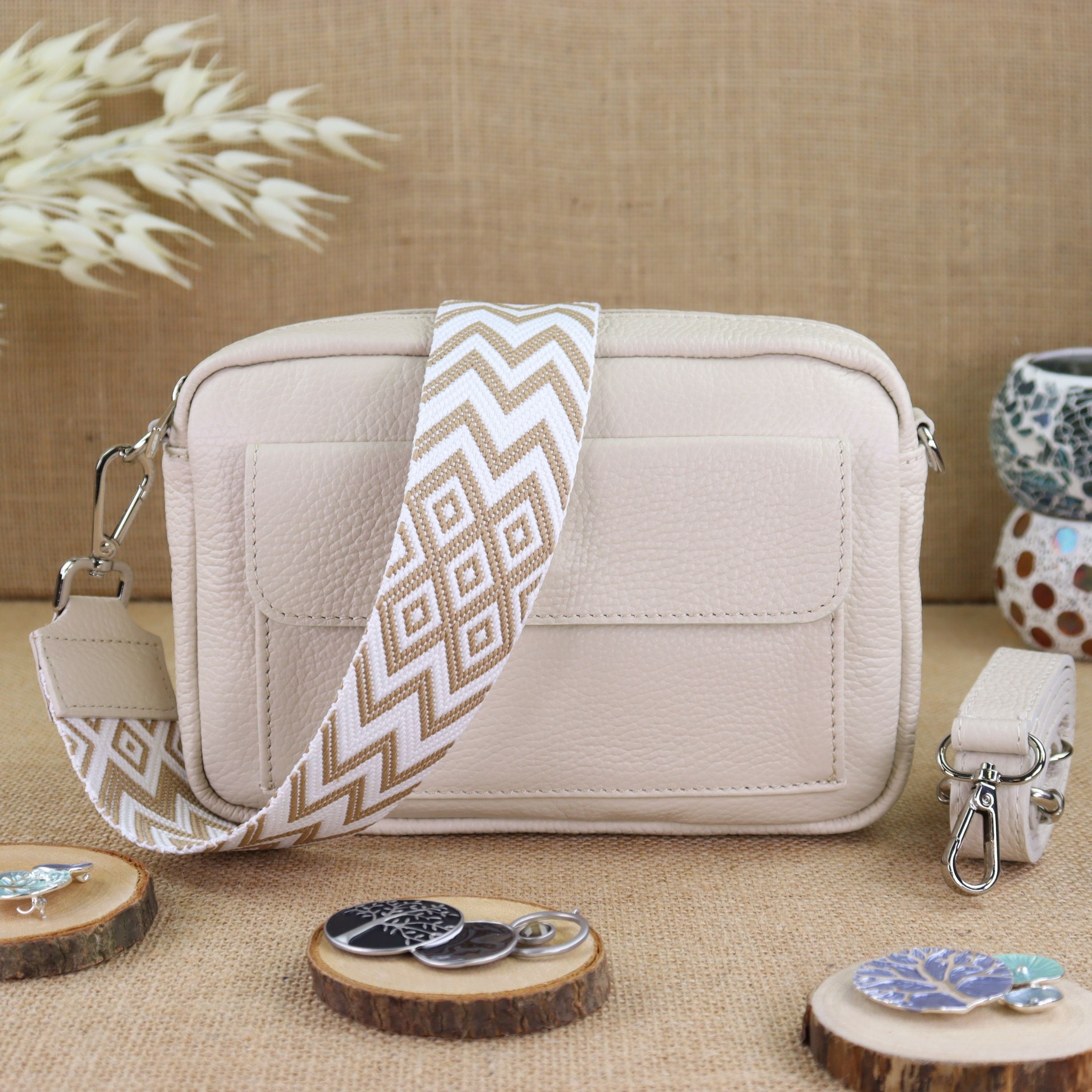 Bauchtasche Leder für Damen,Crossbody Bag Leder Damen,Geschenk für Sie,Leder Gürteltasche Frauen,Leder Handtasche,Leder Hüfttasche für Frauen,Leder Tasche,Ledertasche mit Reißverschluss,Schultertasche Leder Frauen,Tasche mit gemustertem Gürtel,Tasche mit