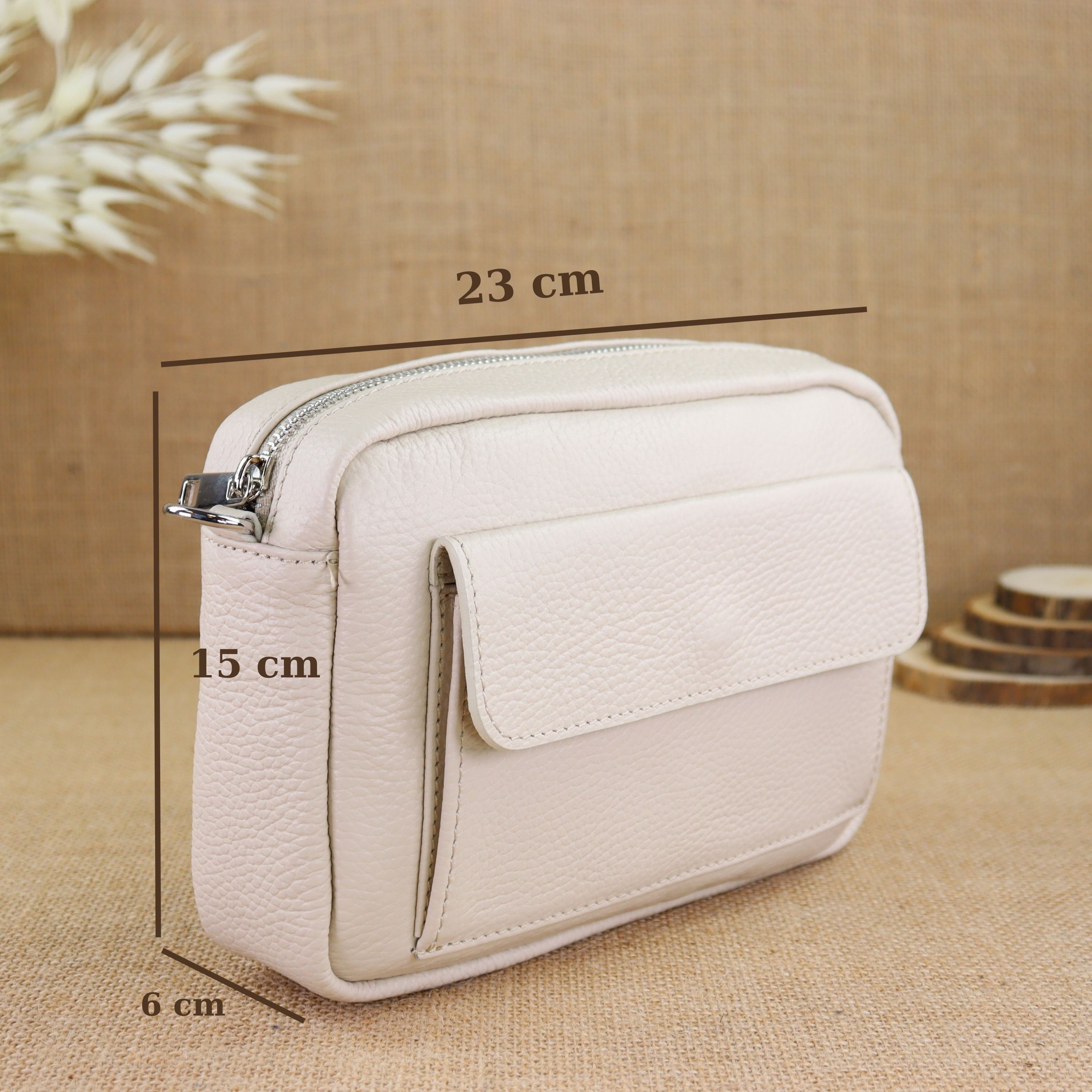 Bauchtasche Leder für Damen,Crossbody Bag Leder Damen,Geschenk für Sie,Leder Gürteltasche Frauen,Leder Handtasche,Leder Hüfttasche für Frauen,Leder Tasche,Ledertasche mit Reißverschluss,Schultertasche Leder Frauen,Tasche mit gemustertem Gürtel,Tasche mit