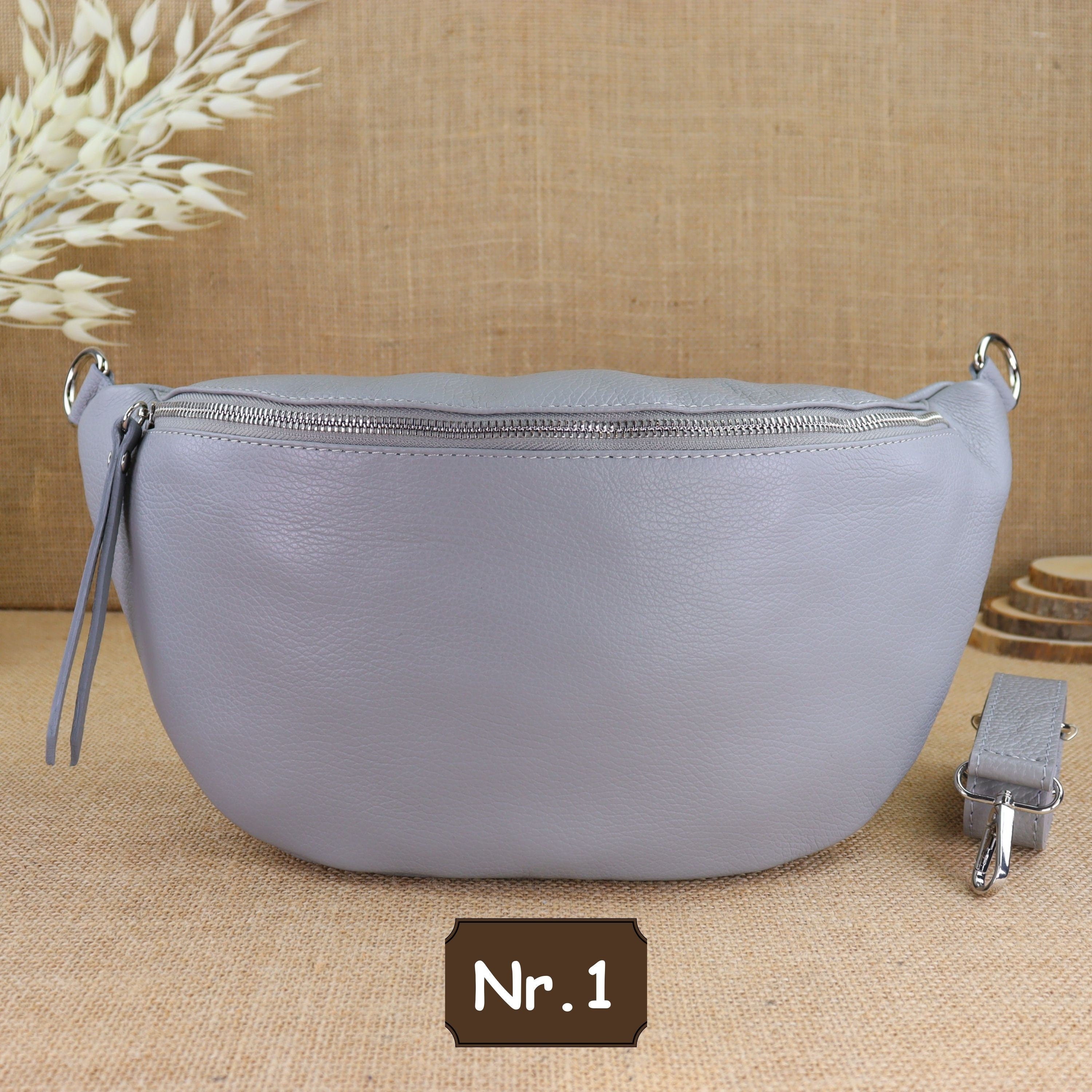 Bauchtasche Leder für Damen,Crossbody Bag Leder Damen,Crossbody Tasche Leder,Leder Gürteltasche Frauen,Leder Handtasche,Leder Hüfttasche für Frauen,Leder Tasche,Ledertasche mit Reißverschluss,Schulterriementasche,Schultertasche Leder Frauen,Tasche mit gem