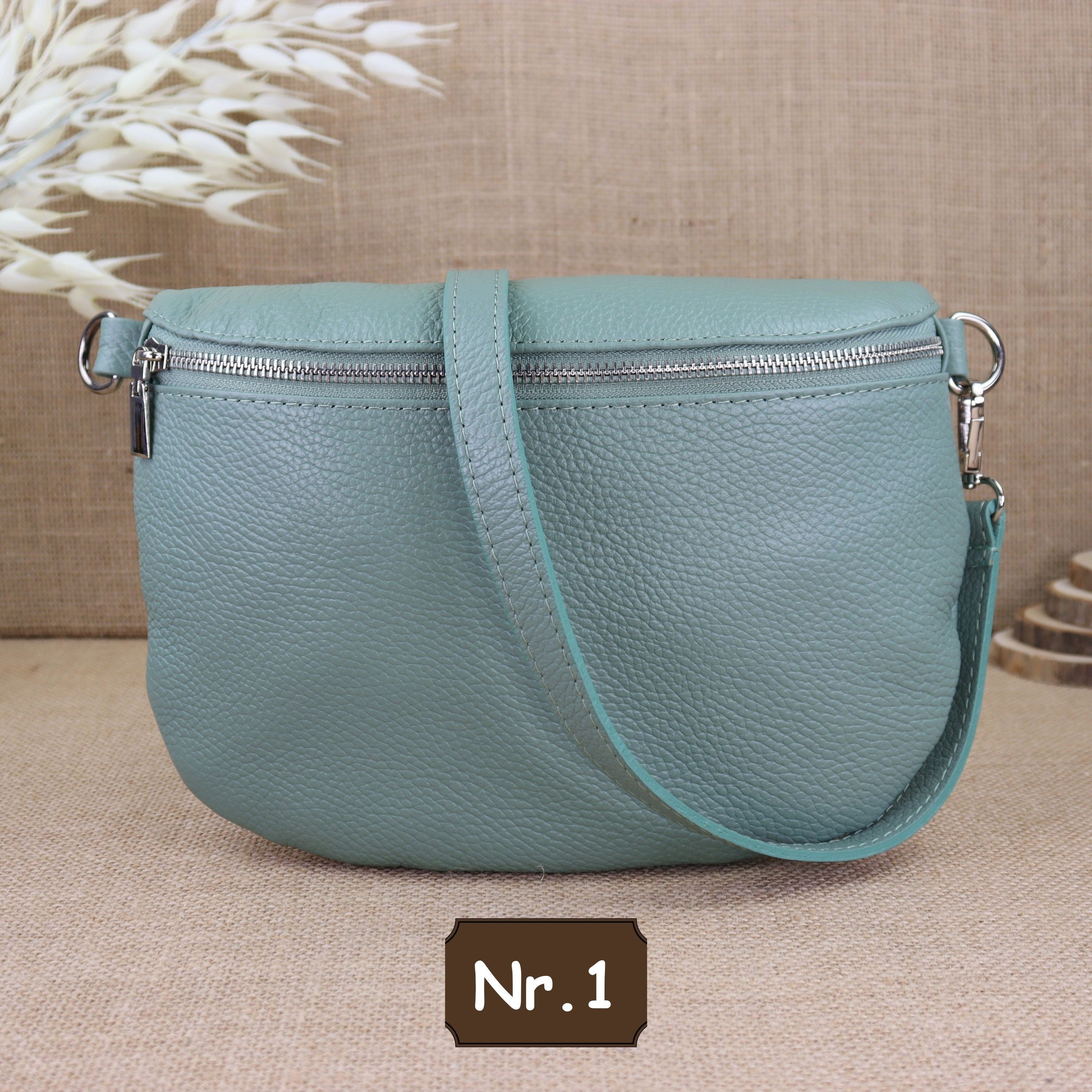 Bauchtasche Leder für Damen,Crossbody Bag Leder Damen,Crossbody Tasche Leder,Echtleder Frauen Tasche,Leder Gürteltasche Frauen,Leder Handtasche,Leder Hüfttasche für Frauen,Leder Tasche,Ledertasche mit Reißverschluss,Schulterriementasche,Schultertasche Led
