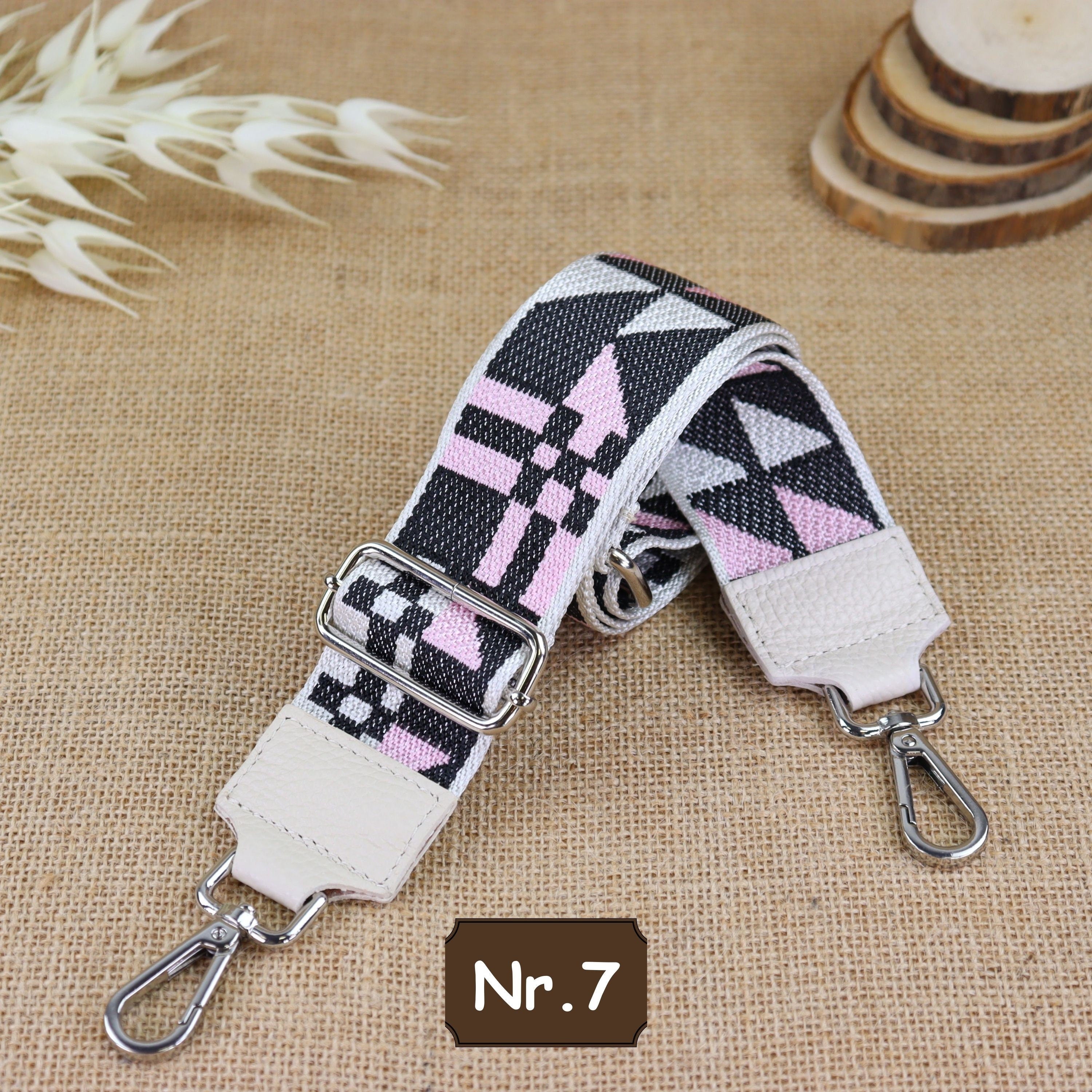 Breite Gurt für das Handgelenk,Breiter Crossbody-Gurt,Breiter Stofftaschengurt,Breiter Umhängetaschengurt,Gemustert breit Schulterriemen,Gemusterte breite Schultergurt,Gemusterte Breite Taschengurt,Gemusterter Gürtel und Riemen,Gemusterter Handtaschengurt