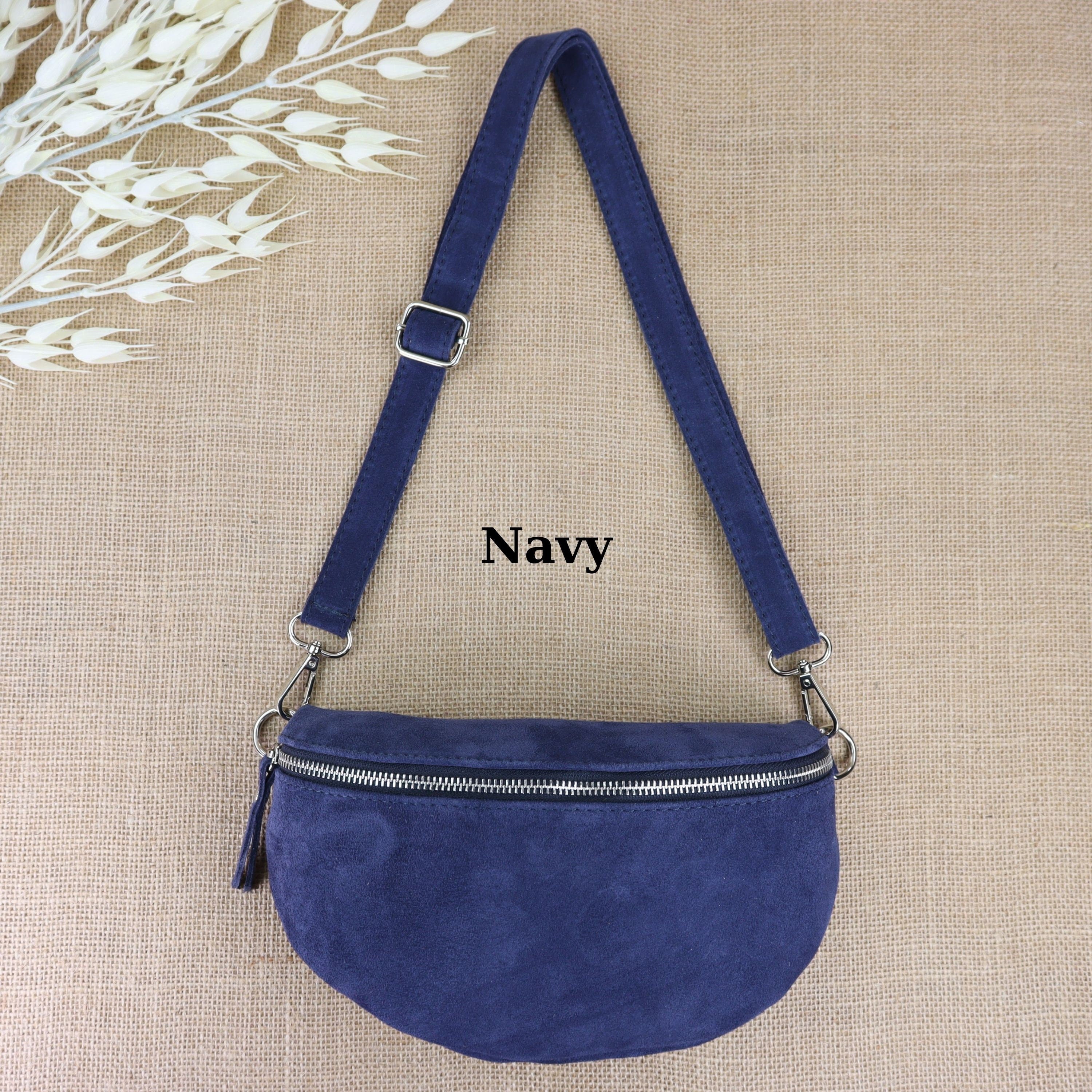 Bauchtasche Leder für Damen,Crossbody Tasche Leder,Leder Gürteltasche Frauen,Leder Handtasche,Leder Tasche,Rauleder-Gürteltasche Frauen,Schulterriementasche,Schultertasche Leder Frauen,Veloursleder Crossbody Tasche,Wildleder Crossbody Bag Damen,Wildleder