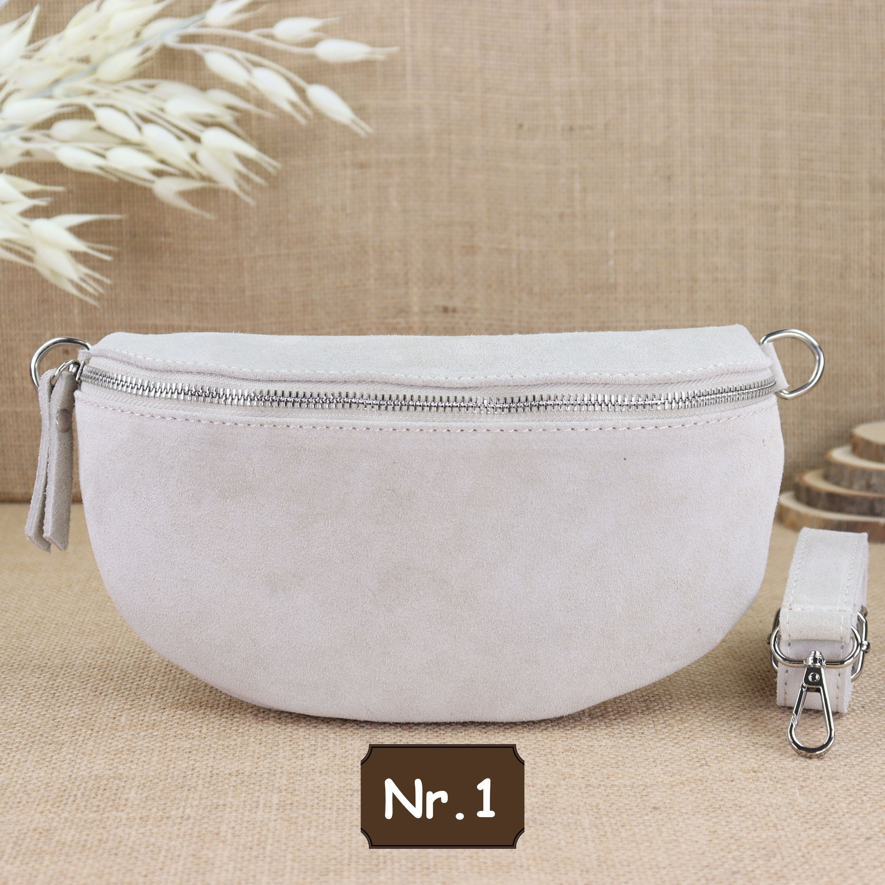 Bauchtasche Leder für Damen,Crossbody Tasche Leder,Leder Gürteltasche Frauen,Leder Handtasche,Leder Tasche,Rauleder-Gürteltasche Frauen,Schulterriementasche,Schultertasche Leder Frauen,Veloursleder Crossbody Tasche,Wildleder Crossbody Bag Damen,Wildleder