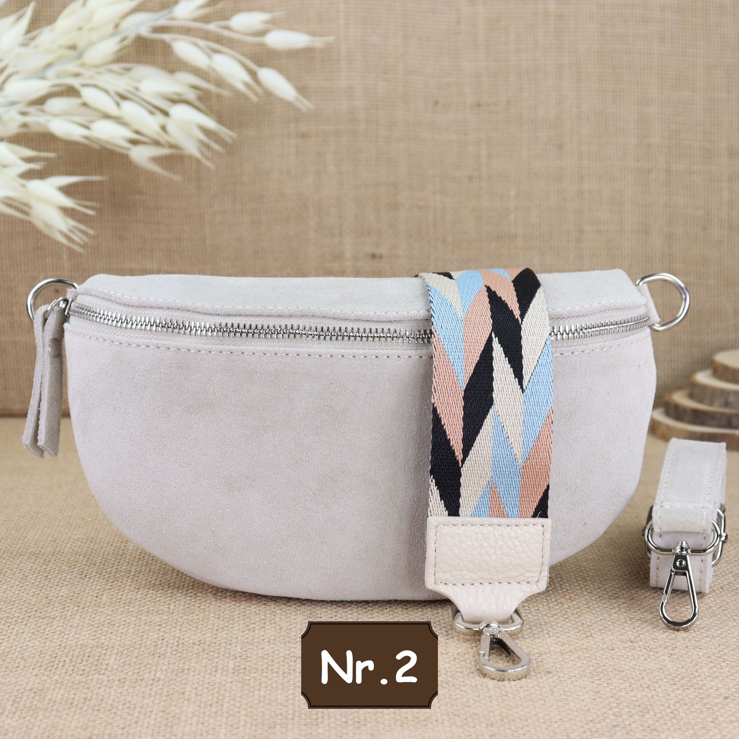 Bauchtasche Leder für Damen,Crossbody Tasche Leder,Leder Gürteltasche Frauen,Leder Handtasche,Leder Tasche,Rauleder-Gürteltasche Frauen,Schulterriementasche,Schultertasche Leder Frauen,Veloursleder Crossbody Tasche,Wildleder Crossbody Bag Damen,Wildleder