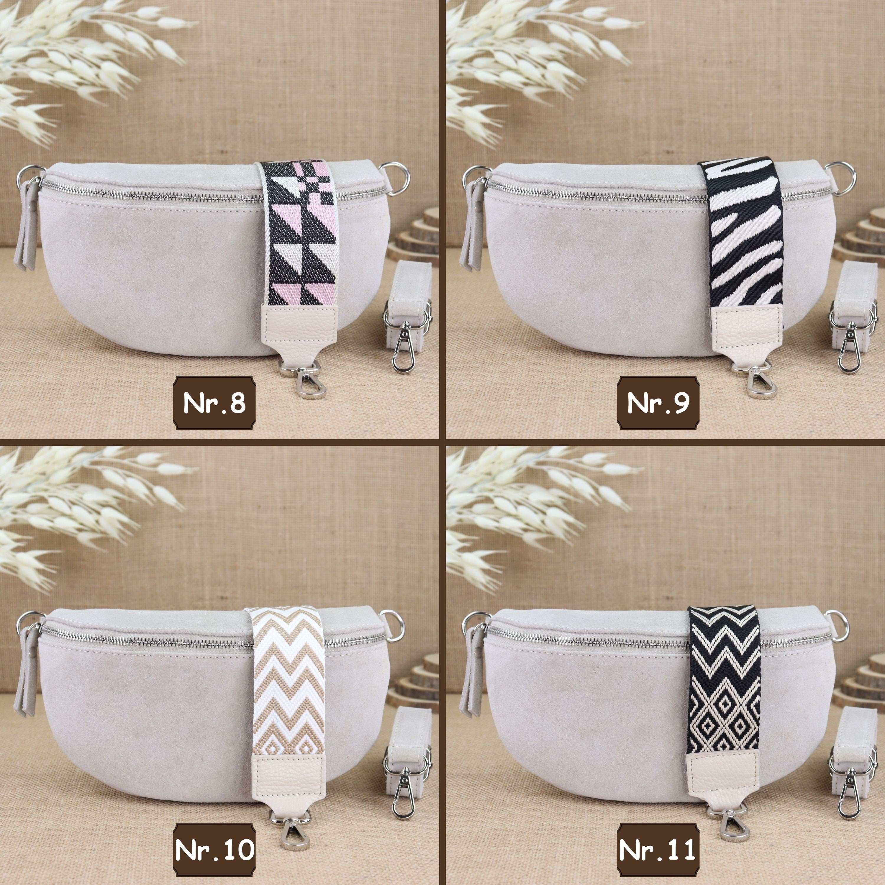 Bauchtasche Leder für Damen,Crossbody Tasche Leder,Leder Gürteltasche Frauen,Leder Handtasche,Leder Tasche,Rauleder-Gürteltasche Frauen,Schulterriementasche,Schultertasche Leder Frauen,Veloursleder Crossbody Tasche,Wildleder Crossbody Bag Damen,Wildleder