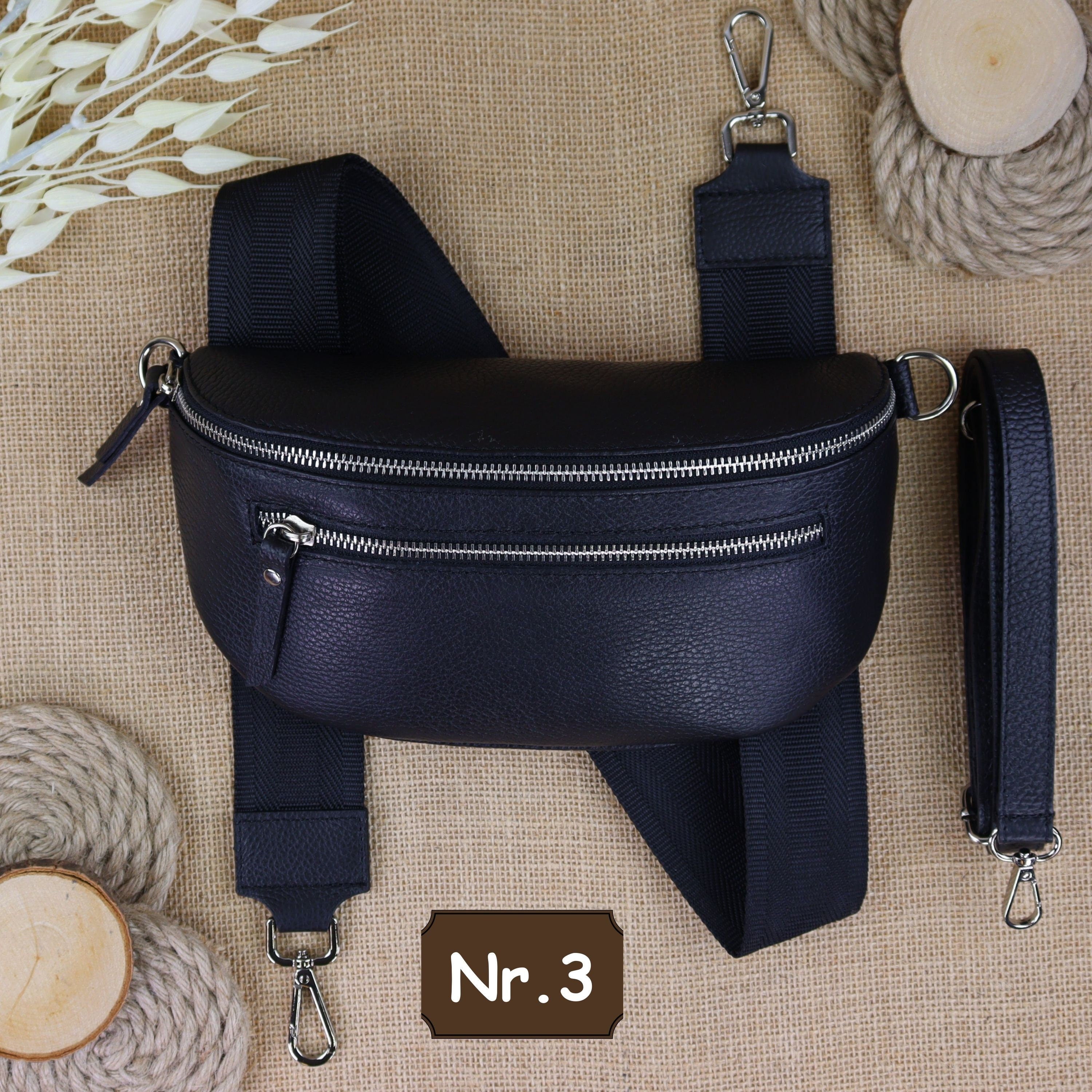 Bauchtasche Leder für Damen,Crossbody Bag Leder Damen,Crossbody Tasche Leder,Echtleder Frauen Tasche,Leder Gürteltasche Frauen,Leder Handtasche,Leder Hüfttasche für Frauen,Leder Tasche,Ledertasche mit Reißverschluss,Schulterriementasche,Schultertasche Led