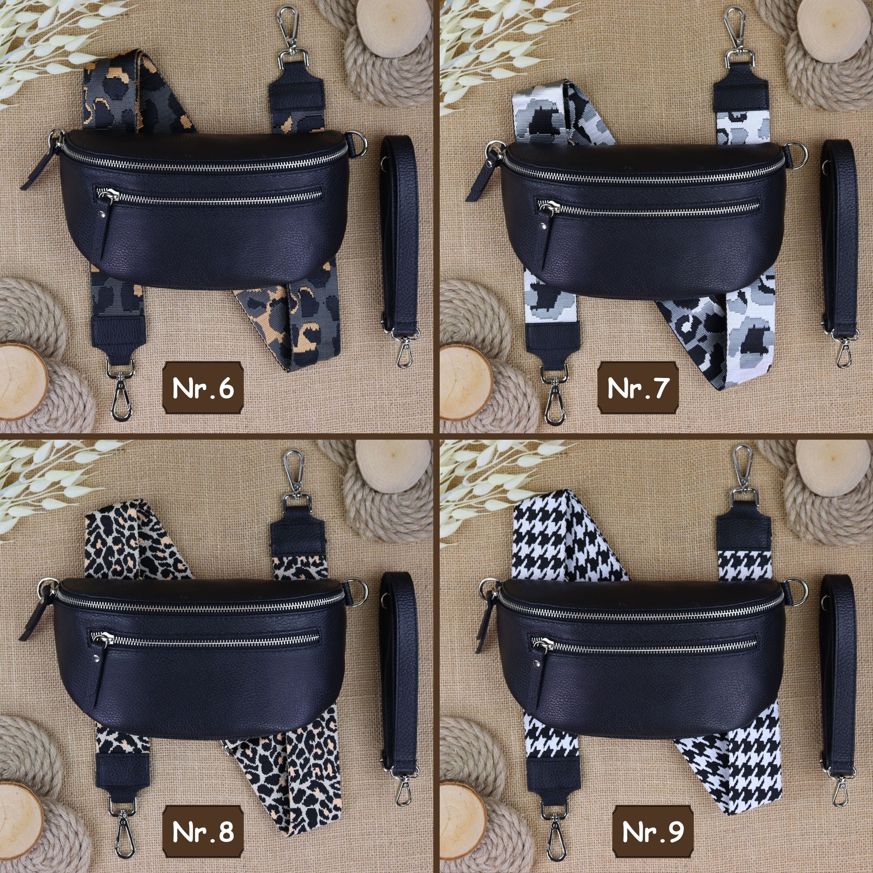 Bauchtasche Leder für Damen,Crossbody Bag Leder Damen,Crossbody Tasche Leder,Echtleder Frauen Tasche,Leder Gürteltasche Frauen,Leder Handtasche,Leder Hüfttasche für Frauen,Leder Tasche,Ledertasche mit Reißverschluss,Schulterriementasche,Schultertasche Led