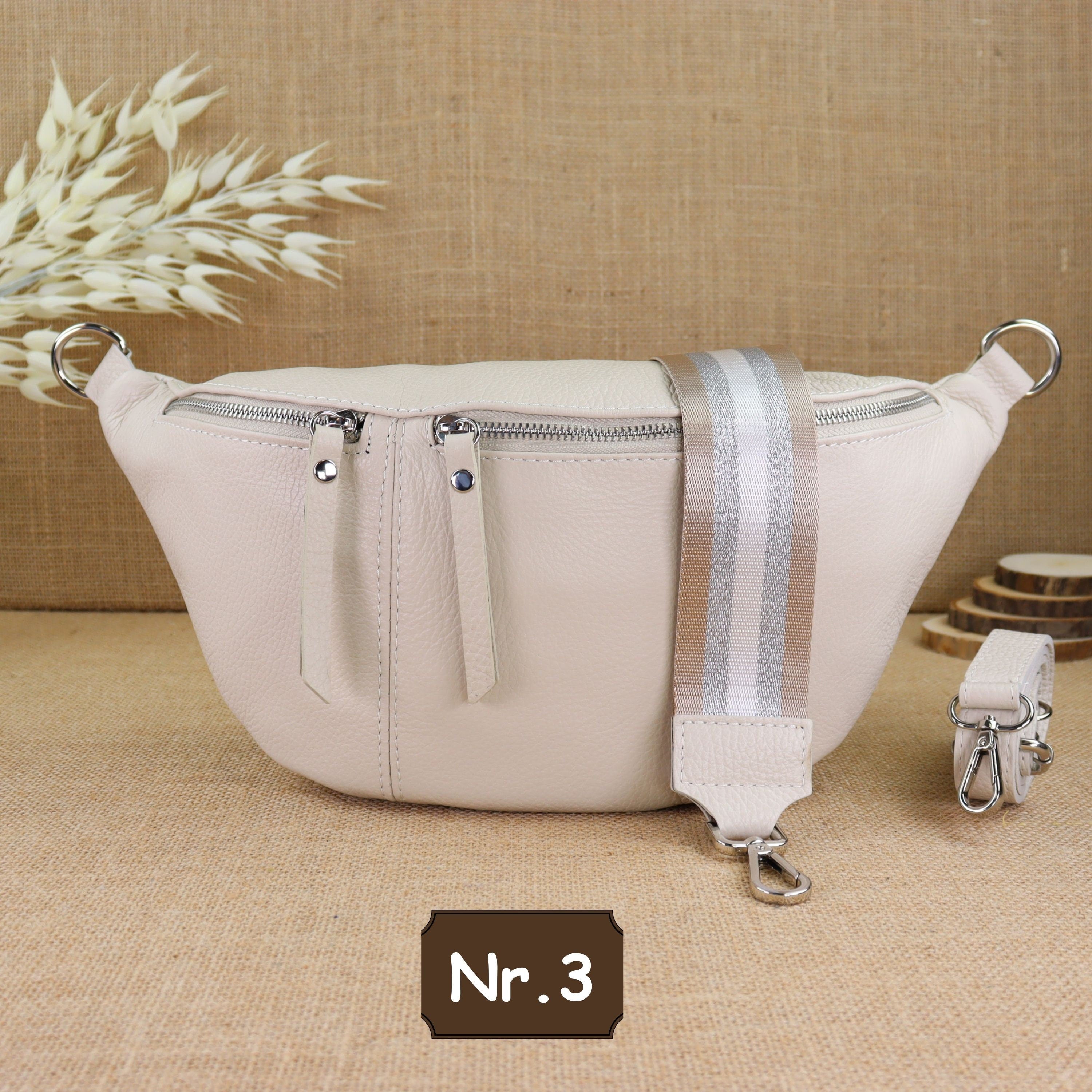 Bauchtasche Leder für Damen,Crossbody Bag Leder Damen,Crossbody Tasche Leder,Leder Gürteltasche Frauen,Leder Handtasche,Leder Hüfttasche für Frauen,Leder Tasche,Ledertasche mit Reißverschluss,Schulterriementasche,Schultertasche Leder Frauen,Tasche mit gem