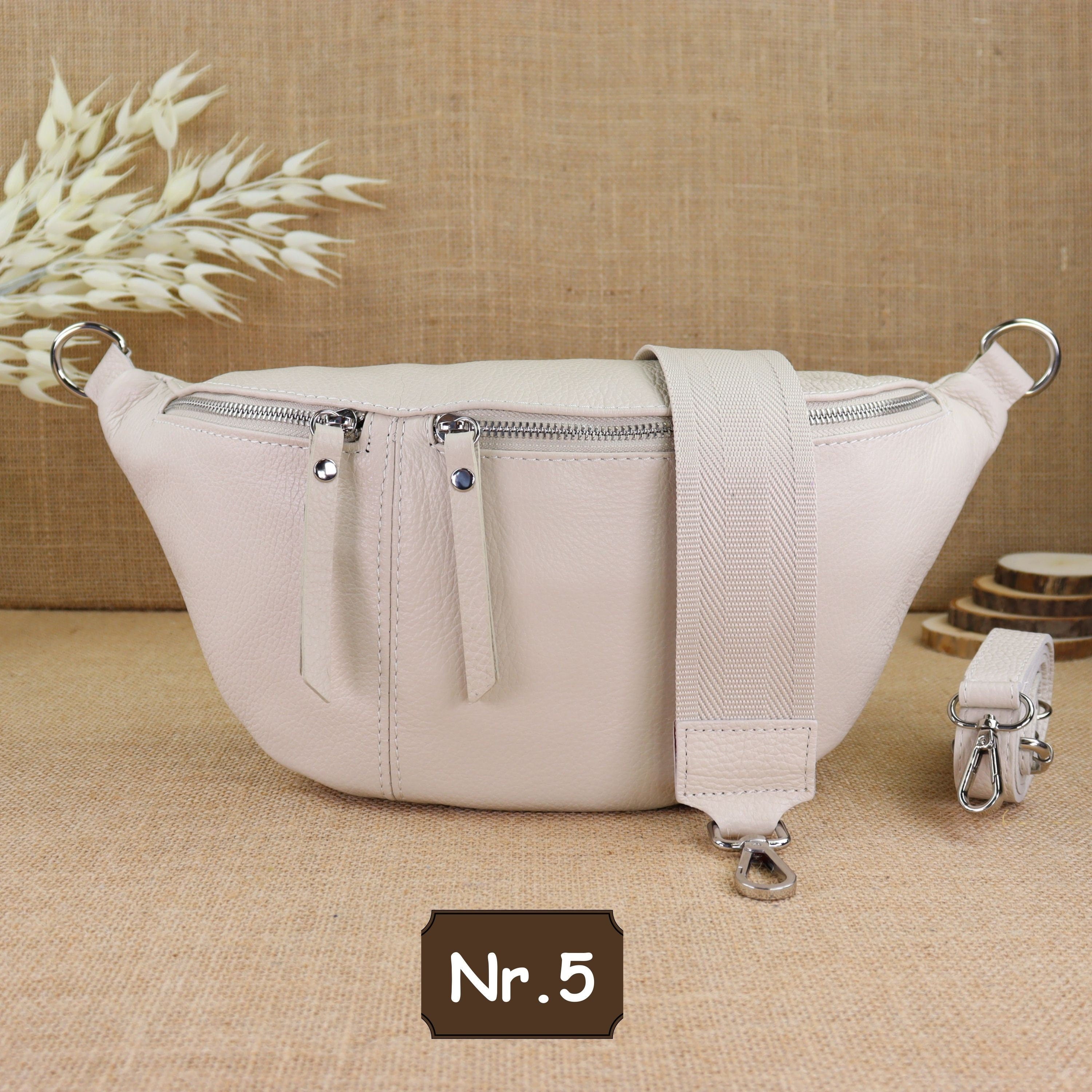 Bauchtasche Leder für Damen,Crossbody Bag Leder Damen,Crossbody Tasche Leder,Leder Gürteltasche Frauen,Leder Handtasche,Leder Hüfttasche für Frauen,Leder Tasche,Ledertasche mit Reißverschluss,Schulterriementasche,Schultertasche Leder Frauen,Tasche mit gem