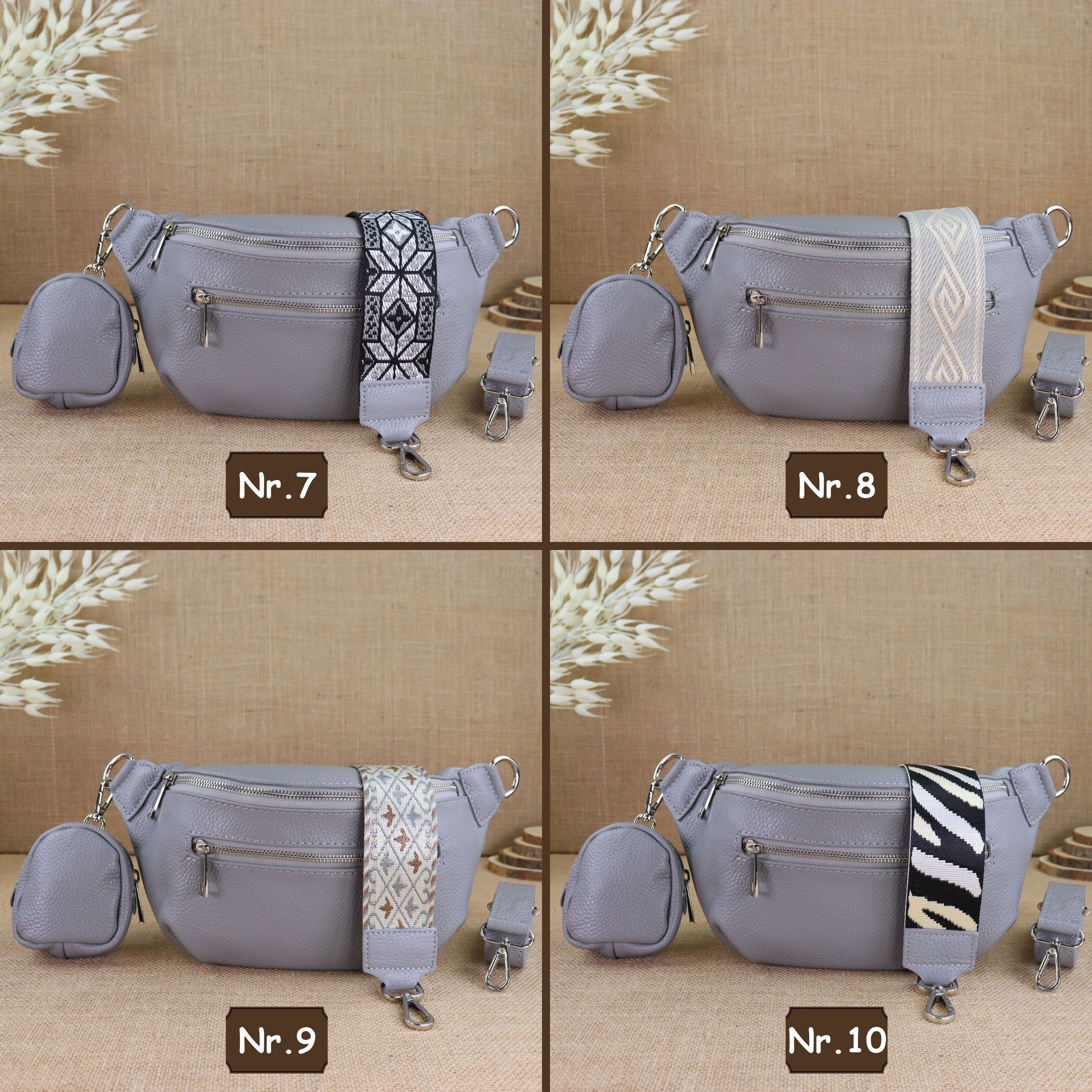 Bauchtasche Leder für Damen,Crossbody Bag Leder Damen,Crossbody Tasche Leder,Echtleder Frauen Tasche,Leder Gürteltasche Frauen,Leder Handtasche,Leder Hüfttasche für Frauen,Leder Tasche,Ledertasche mit Reißverschluss,Schulterriementasche,Schultertasche Led