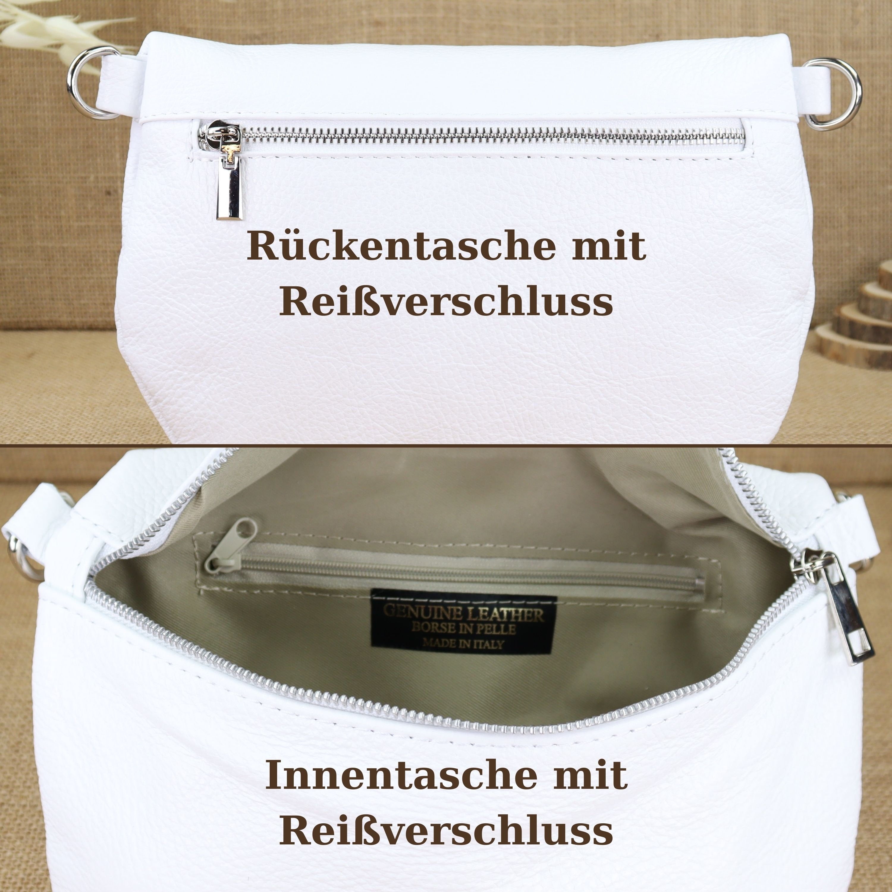 Bauchtasche Leder für Damen,Crossbody Bag Leder Damen,Crossbody Tasche Leder,Echtleder Frauen Tasche,Leder Gürteltasche Frauen,Leder Handtasche,Leder Hüfttasche für Frauen,Leder Tasche,Ledertasche mit Reißverschluss,Schulterriementasche,Schultertasche Led