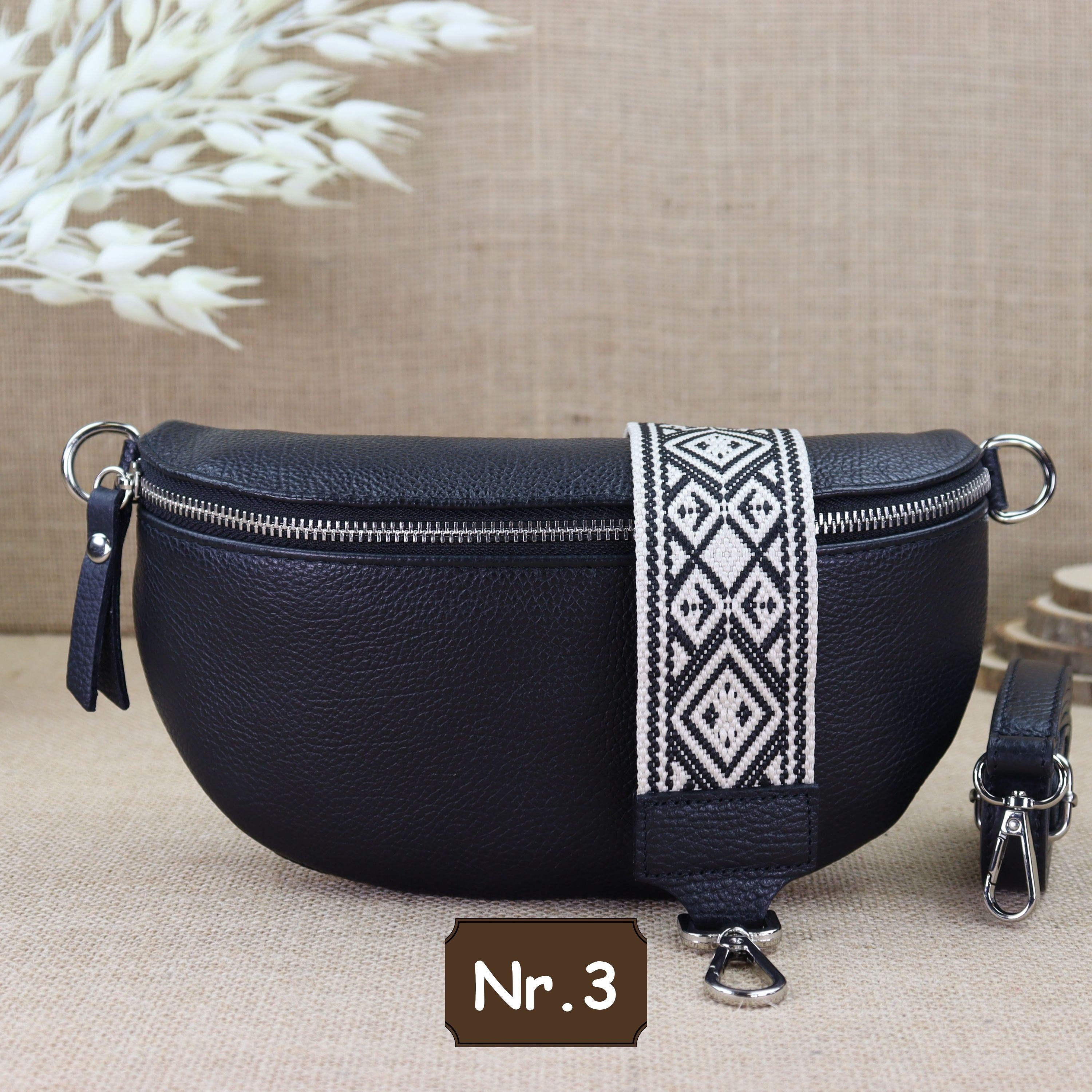 Bauchtasche Leder für Damen,Crossbody Bag Leder Damen,Crossbody Tasche Leder,Echtleder Frauen Tasche,Leder Gürteltasche Frauen,Leder Handtasche,Leder Hüfttasche für Frauen,Leder Tasche,Ledertasche mit Reißverschluss,Schulterriementasche,Schultertasche Led