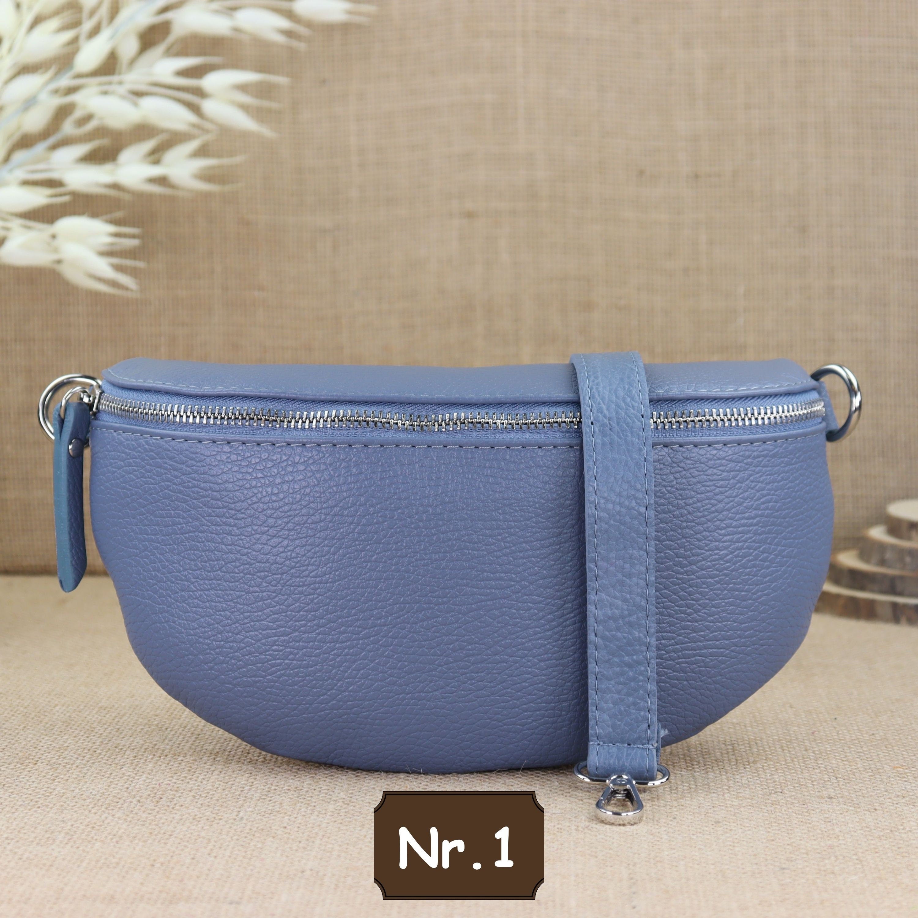Bauchtasche Leder für Damen,Crossbody Bag Leder Damen,Crossbody Tasche Leder,Echtleder Frauen Tasche,Leder Gürteltasche Frauen,Leder Handtasche,Leder Hüfttasche für Frauen,Leder Tasche,Ledertasche mit Reißverschluss,Schulterriementasche,Schultertasche Led