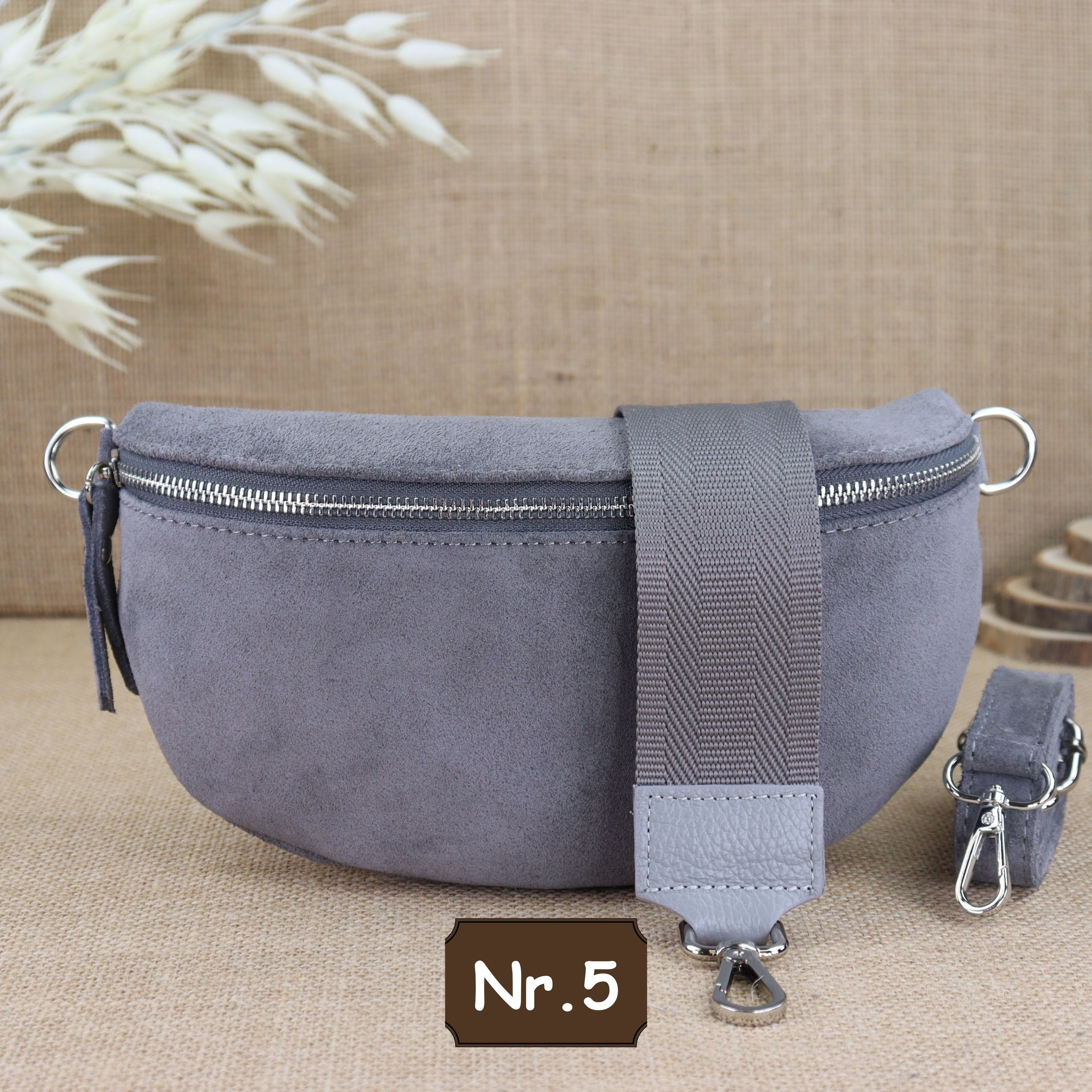 Bauchtasche Leder für Damen,Crossbody Tasche Leder,Leder Gürteltasche Frauen,Leder Handtasche,Leder Tasche,Rauleder-Gürteltasche Frauen,Schulterriementasche,Schultertasche Leder Frauen,Veloursleder Crossbody Tasche,Wildleder Crossbody Bag Damen,Wildleder