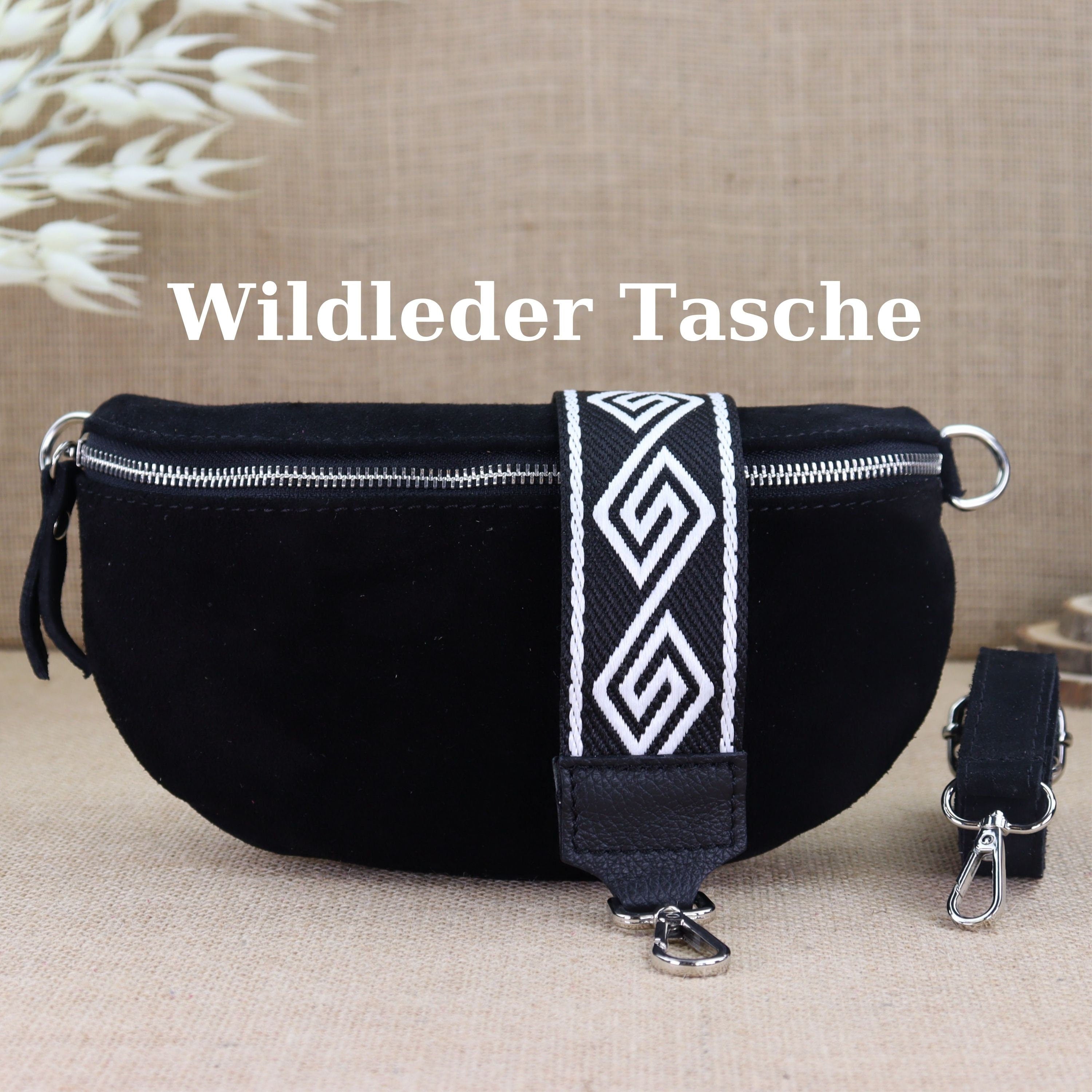 Bauchtasche Leder für Damen,Crossbody Tasche Leder,Leder Gürteltasche Frauen,Leder Handtasche,Leder Tasche,Rauleder-Gürteltasche Frauen,Schulterriementasche,Schultertasche Leder Frauen,Veloursleder Crossbody Tasche,Wildleder Crossbody Bag Damen,Wildleder