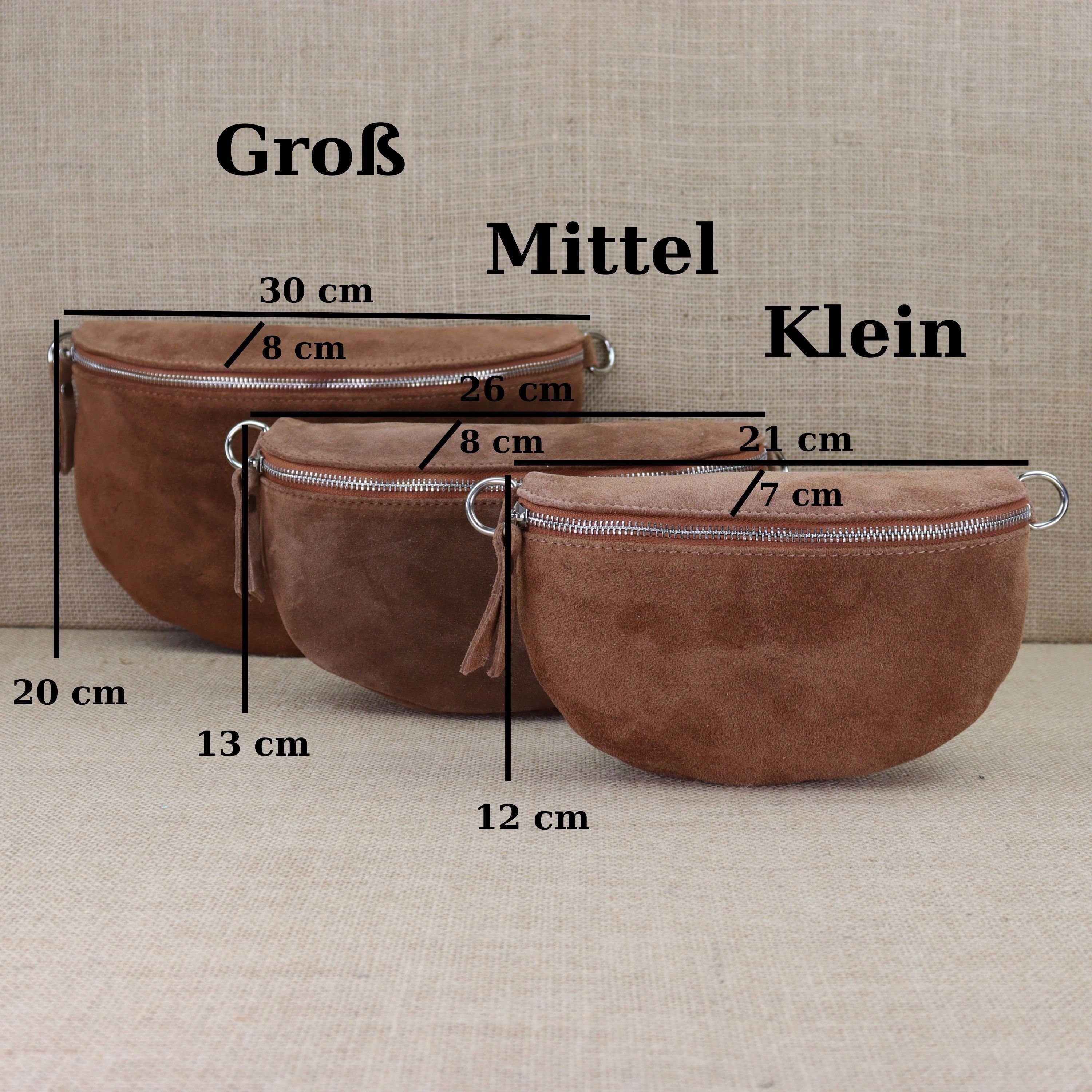 Bauchtasche Leder für Damen,Crossbody Tasche Leder,Leder Gürteltasche Frauen,Leder Handtasche,Leder Tasche,Rauleder-Gürteltasche Frauen,Schulterriementasche,Schultertasche Leder Frauen,Veloursleder Crossbody Tasche,Wildleder Crossbody Bag Damen,Wildleder