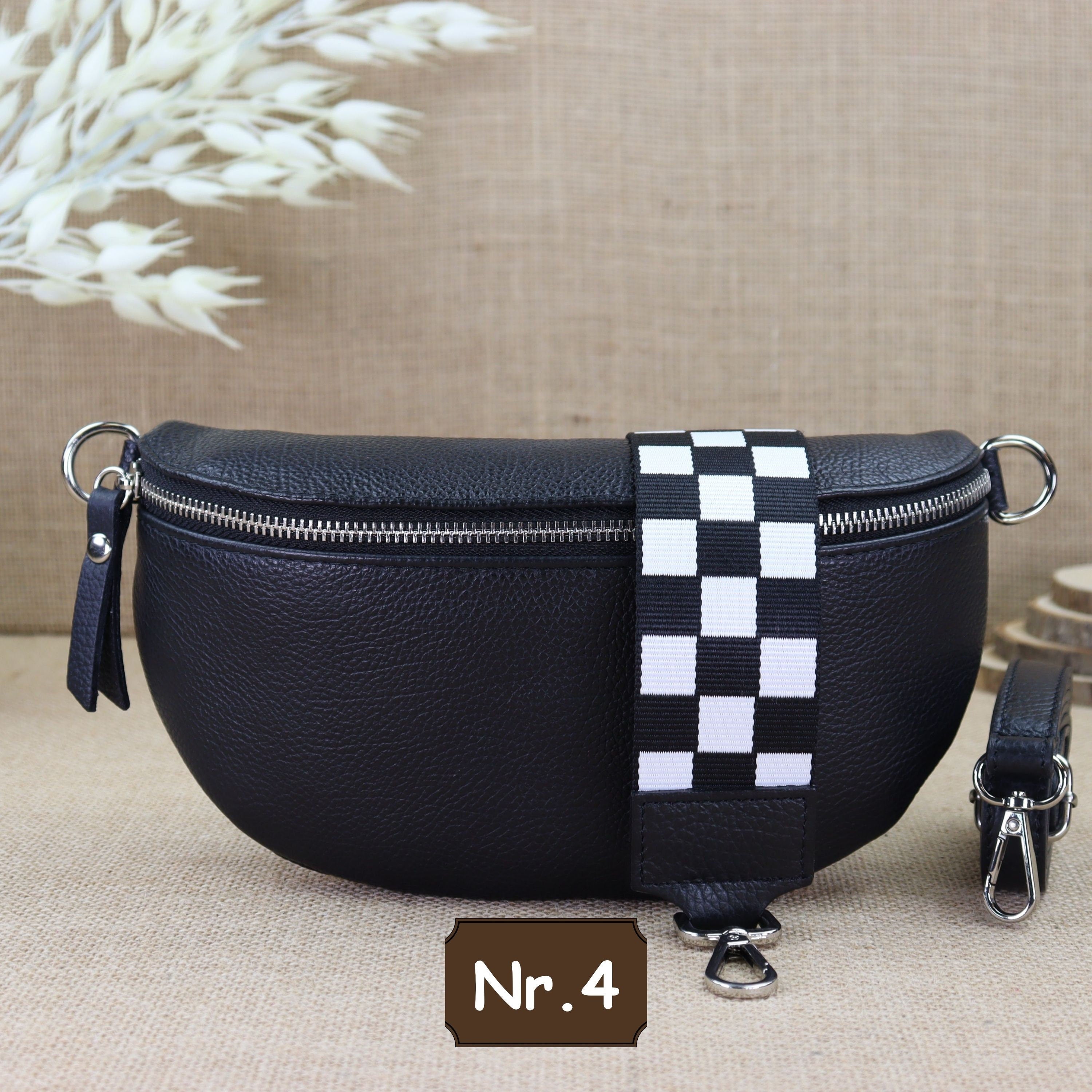 Bauchtasche Leder für Damen,Crossbody Bag Leder Damen,Crossbody Tasche Leder,Echtleder Frauen Tasche,Leder Gürteltasche Frauen,Leder Handtasche,Leder Hüfttasche für Frauen,Leder Tasche,Ledertasche mit Reißverschluss,Schulterriementasche,Schultertasche Led