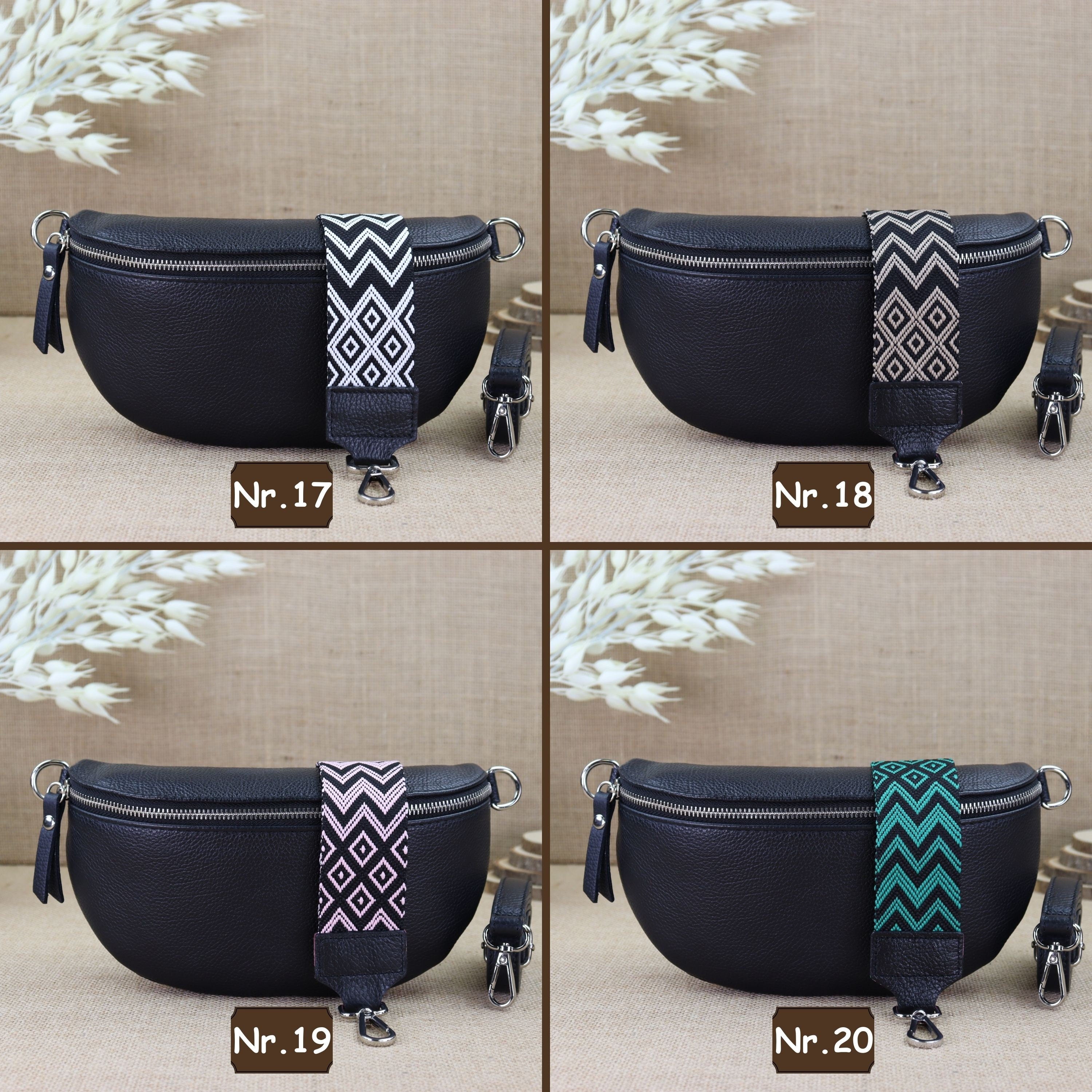 Bauchtasche Leder für Damen,Crossbody Bag Leder Damen,Crossbody Tasche Leder,Echtleder Frauen Tasche,Leder Gürteltasche Frauen,Leder Handtasche,Leder Hüfttasche für Frauen,Leder Tasche,Ledertasche mit Reißverschluss,Schulterriementasche,Schultertasche Led