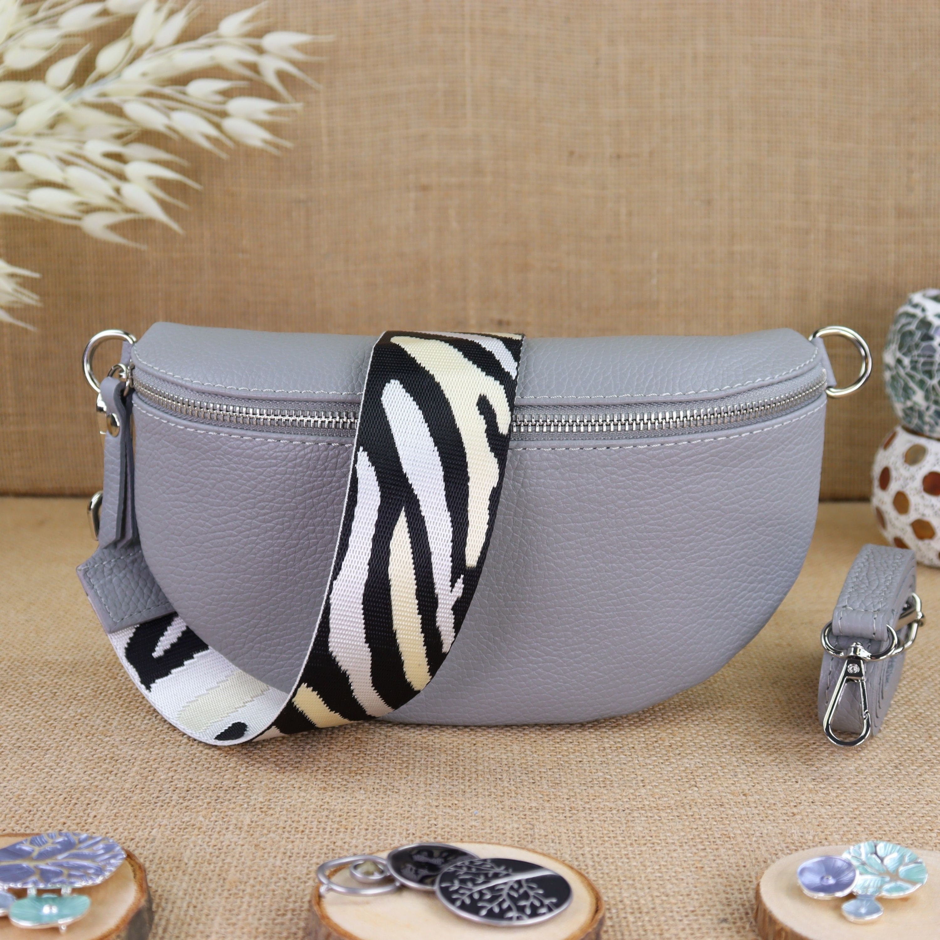 Bauchtasche Leder für Damen,Crossbody Bag Leder Damen,Crossbody Tasche Leder,Echtleder Frauen Tasche,Leder Gürteltasche Frauen,Leder Handtasche,Leder Hüfttasche für Frauen,Leder Tasche,Ledertasche mit Reißverschluss,Schulterriementasche,Schultertasche Led