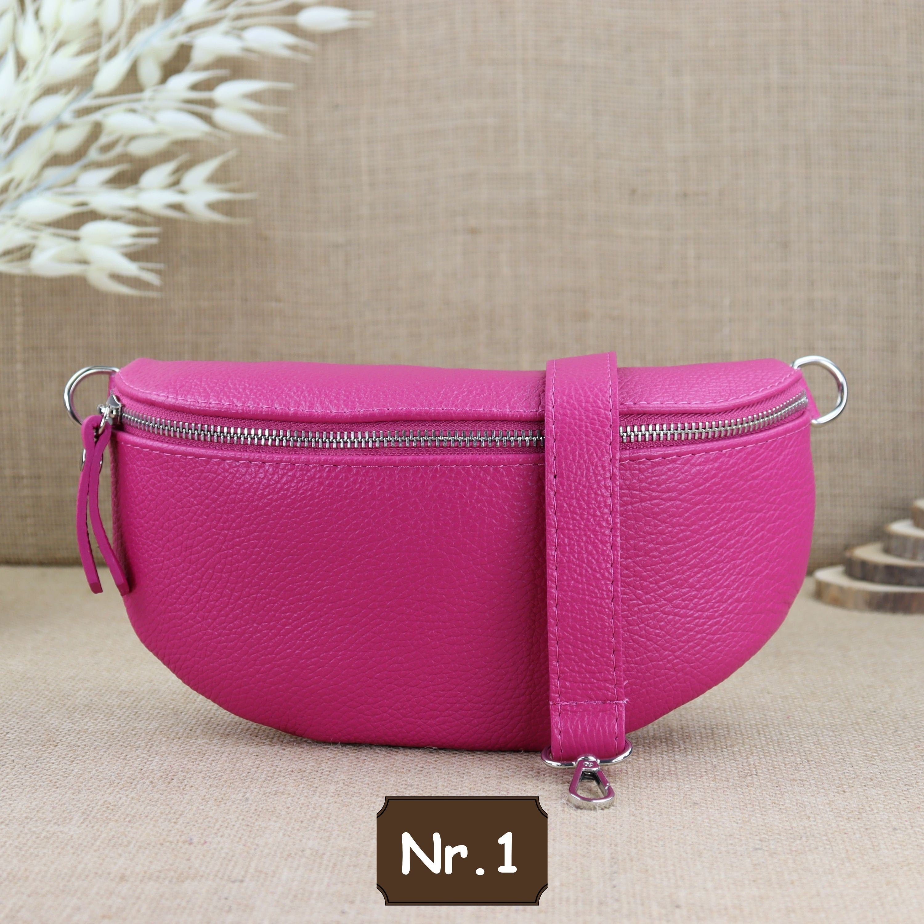 Bauchtasche Leder für Damen,Crossbody Bag Leder Damen,Crossbody Tasche Leder,Echtleder Frauen Tasche,Leder Gürteltasche Frauen,Leder Handtasche,Leder Hüfttasche für Frauen,Leder Tasche,Ledertasche mit Reißverschluss,Schulterriementasche,Schultertasche Led