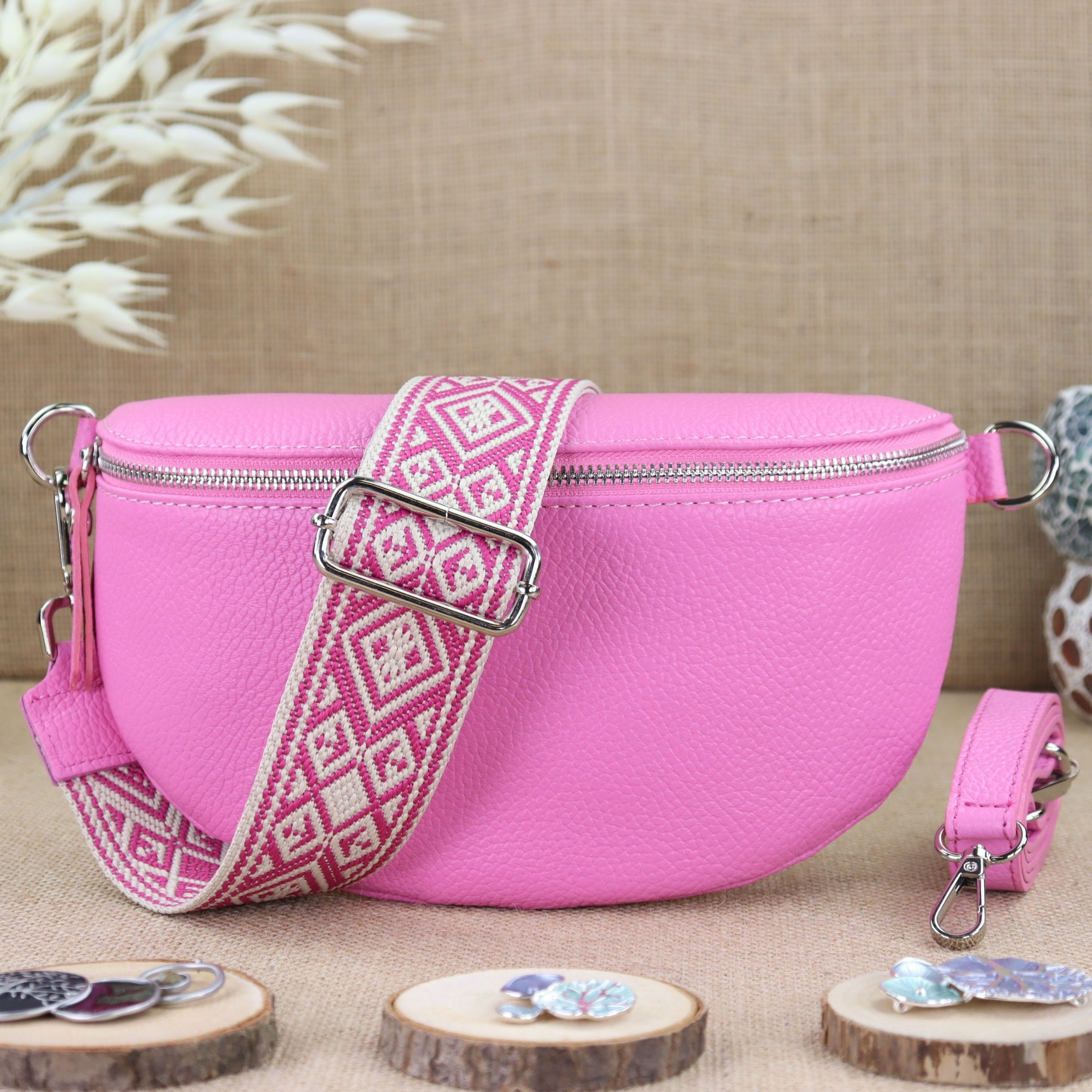 Bauchtasche Leder für Damen,Crossbody Bag Leder Damen,Crossbody Tasche Leder,Echtleder Frauen Tasche,Leder Gürteltasche Frauen,Leder Handtasche,Leder Hüfttasche für Frauen,Leder Tasche,Ledertasche mit Reißverschluss,Schulterriementasche,Schultertasche Led