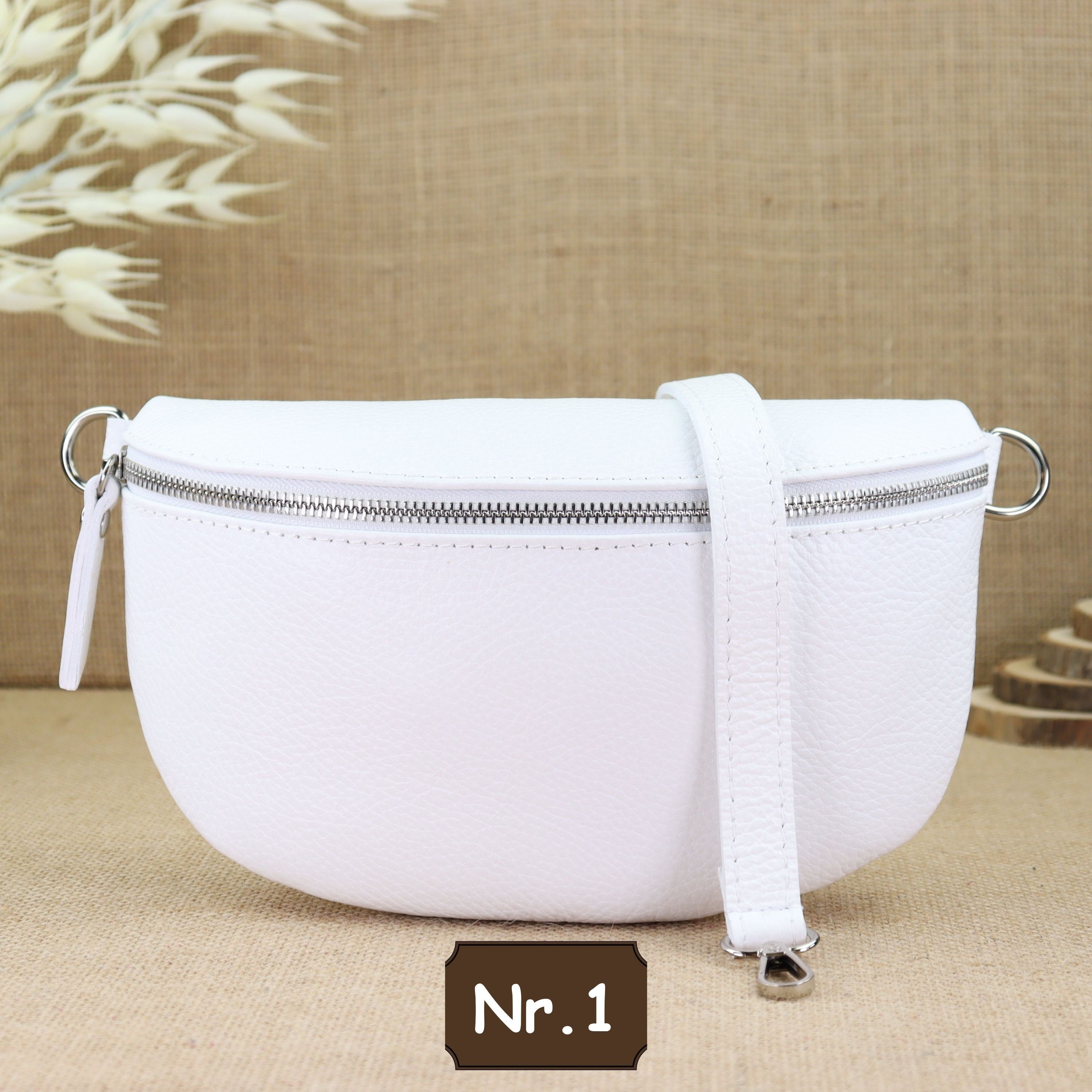 Bauchtasche Leder für Damen,Crossbody Bag Leder Damen,Crossbody Tasche Leder,Echtleder Frauen Tasche,Leder Gürteltasche Frauen,Leder Handtasche,Leder Hüfttasche für Frauen,Leder Tasche,Ledertasche mit Reißverschluss,Schulterriementasche,Schultertasche Led