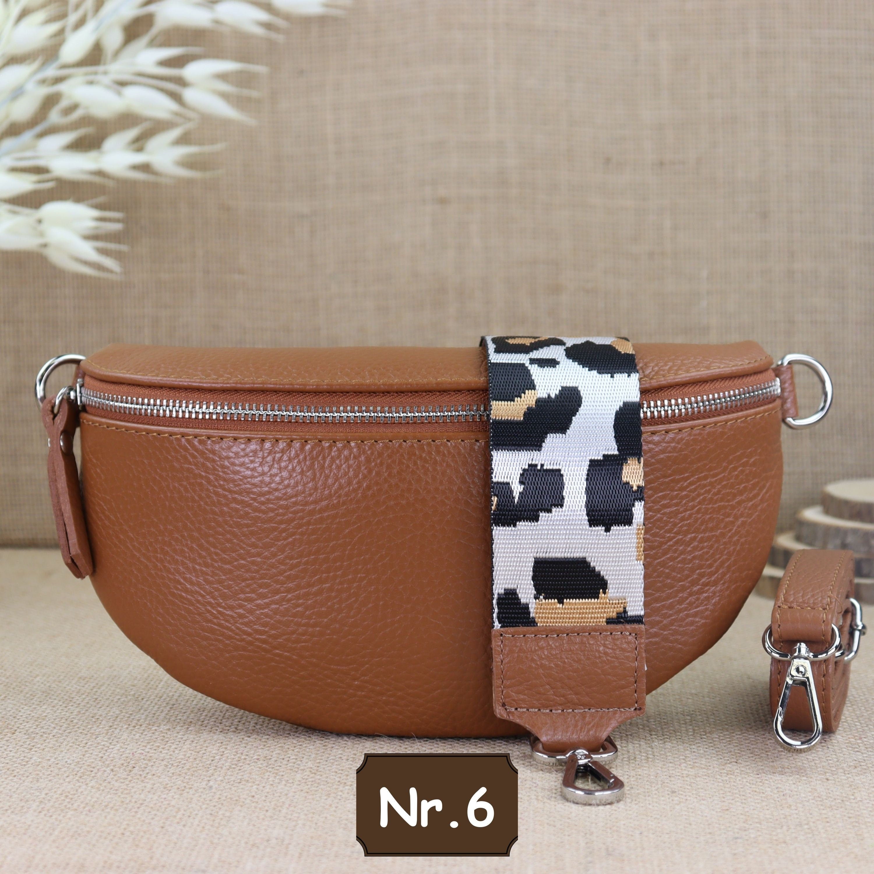 Bauchtasche Leder für Damen,Crossbody Bag Leder Damen,Crossbody Tasche Leder,Echtleder Frauen Tasche,Leder Gürteltasche Frauen,Leder Handtasche,Leder Hüfttasche für Frauen,Leder Tasche,Ledertasche mit Reißverschluss,Schulterriementasche,Schultertasche Led