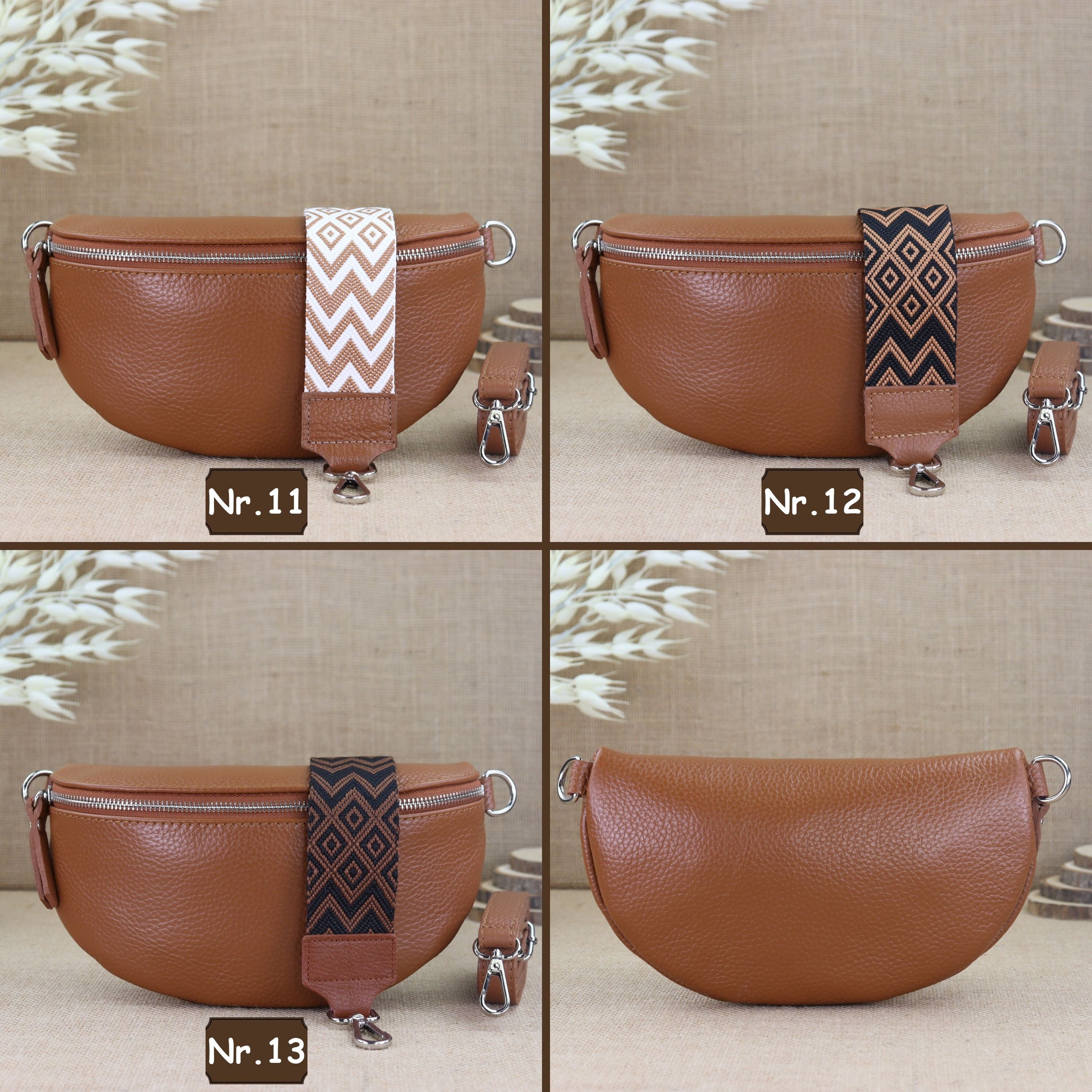 Bauchtasche Leder für Damen,Crossbody Bag Leder Damen,Crossbody Tasche Leder,Echtleder Frauen Tasche,Leder Gürteltasche Frauen,Leder Handtasche,Leder Hüfttasche für Frauen,Leder Tasche,Ledertasche mit Reißverschluss,Schulterriementasche,Schultertasche Led