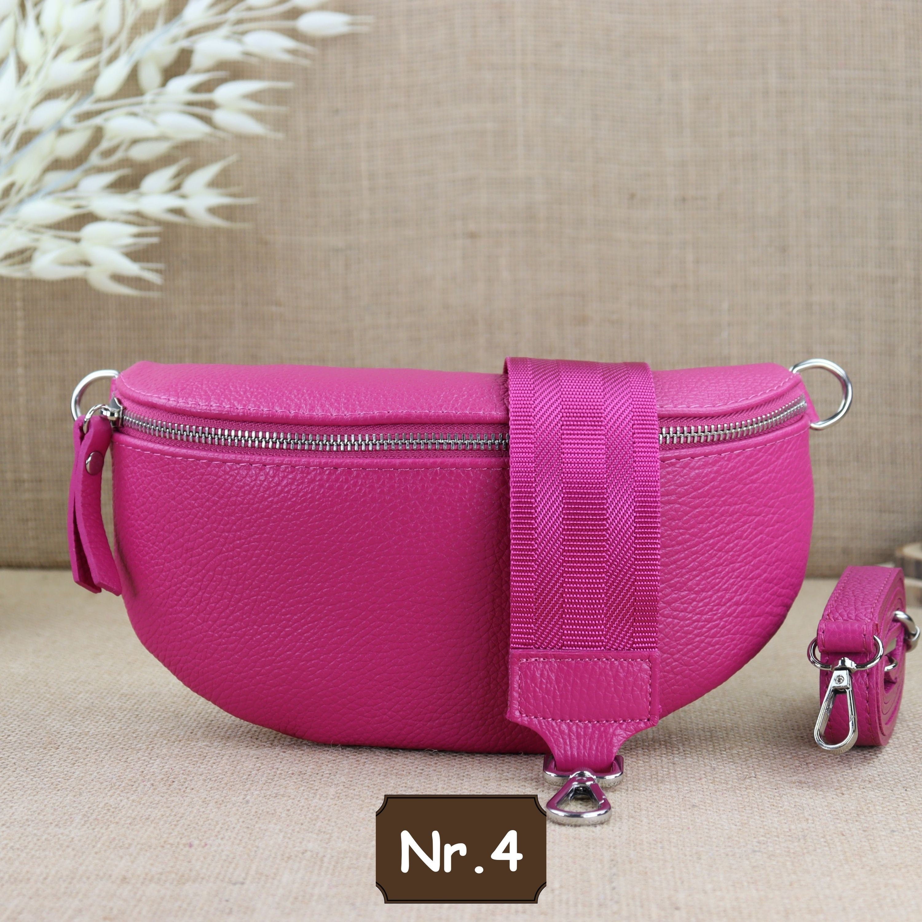 Bauchtasche Leder für Damen,Crossbody Bag Leder Damen,Crossbody Tasche Leder,Echtleder Frauen Tasche,Leder Gürteltasche Frauen,Leder Handtasche,Leder Hüfttasche für Frauen,Leder Tasche,Ledertasche mit Reißverschluss,Schulterriementasche,Schultertasche Led