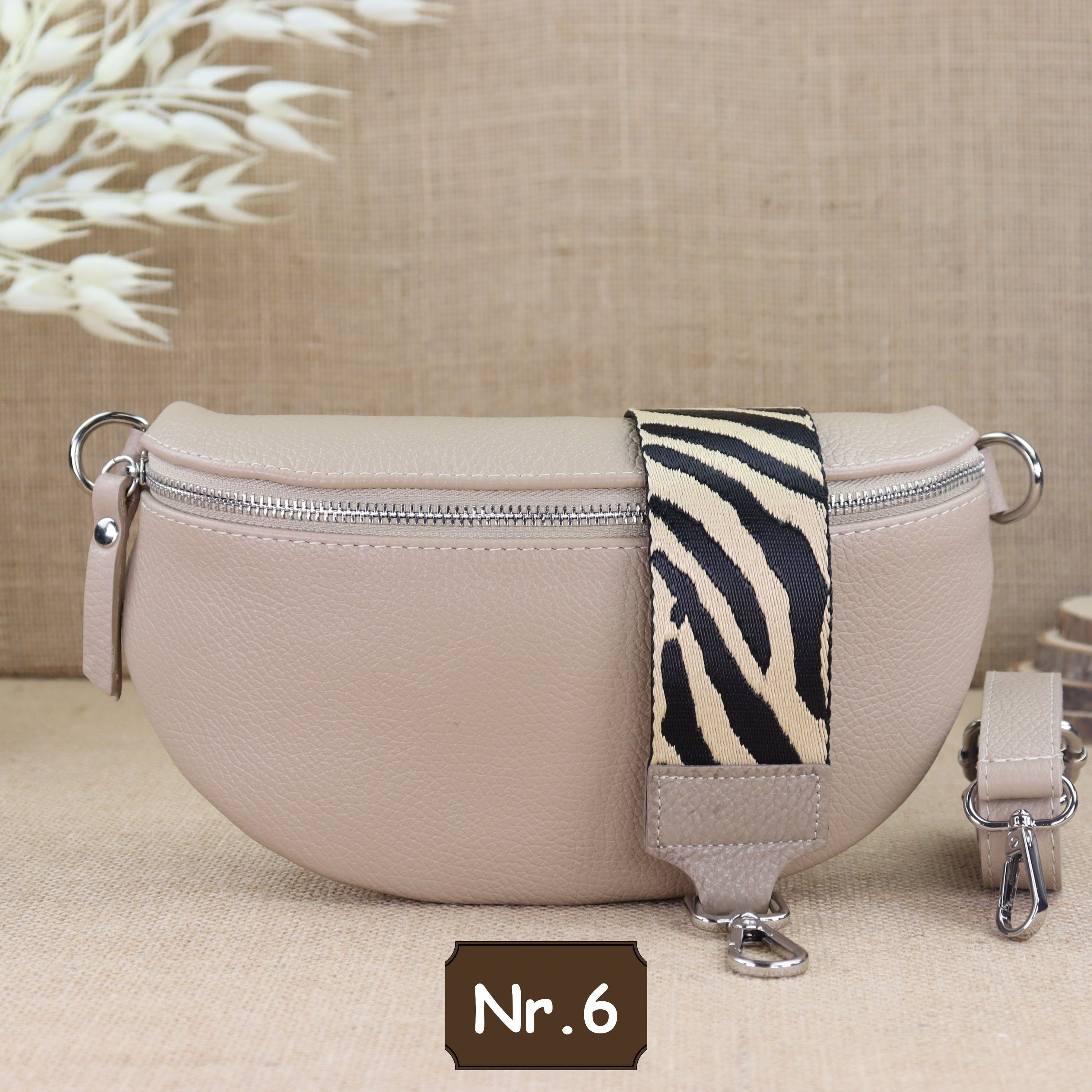 Bauchtasche Leder für Damen,Crossbody Bag Leder Damen,Crossbody Tasche Leder,Echtleder Frauen Tasche,Leder Gürteltasche Frauen,Leder Handtasche,Leder Hüfttasche für Frauen,Leder Tasche,Ledertasche mit Reißverschluss,Schulterriementasche,Schultertasche Led