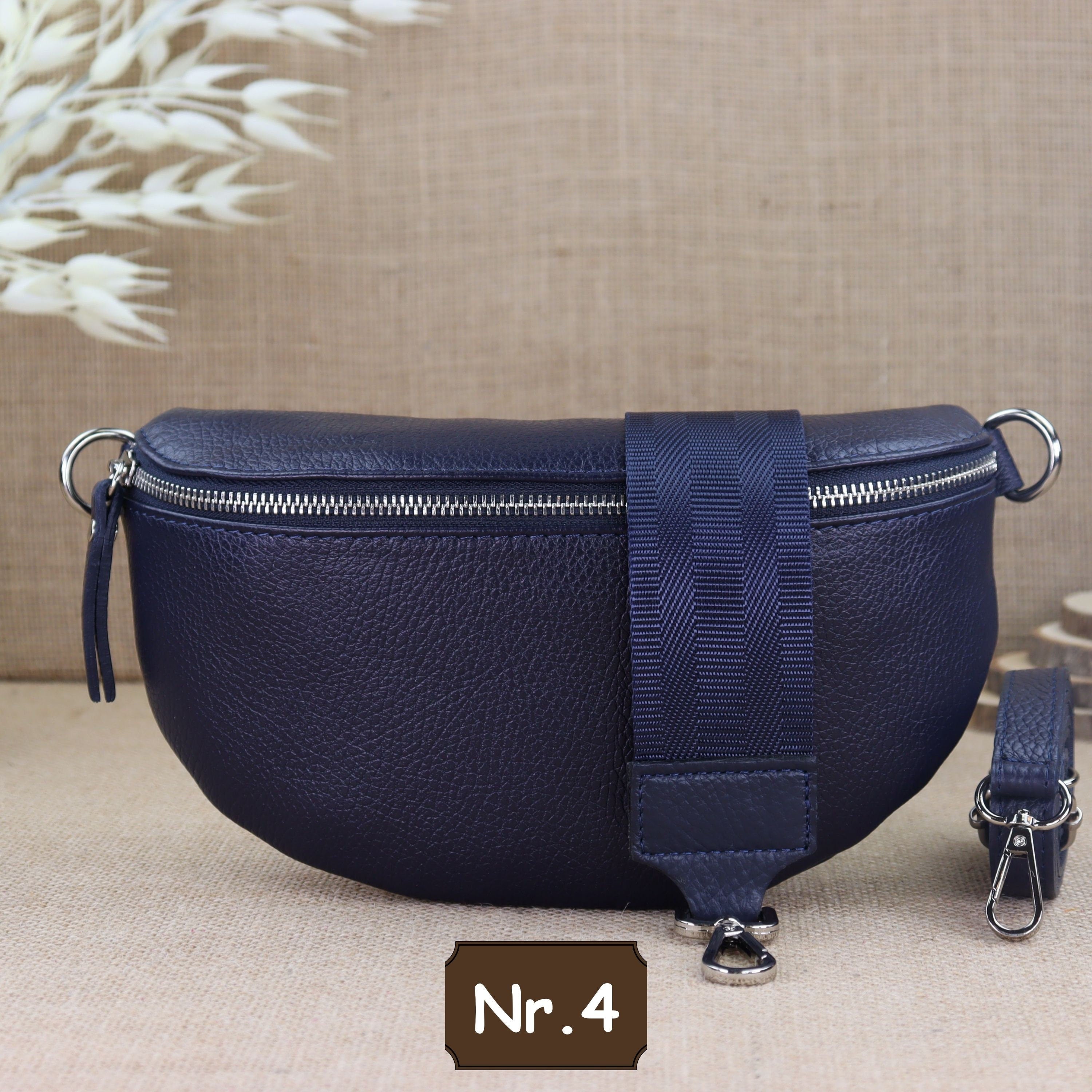 Bauchtasche Leder für Damen,Crossbody Bag Leder Damen,Crossbody Tasche Leder,Echtleder Frauen Tasche,Leder Gürteltasche Frauen,Leder Handtasche,Leder Hüfttasche für Frauen,Leder Tasche,Ledertasche mit Reißverschluss,Schulterriementasche,Schultertasche Led