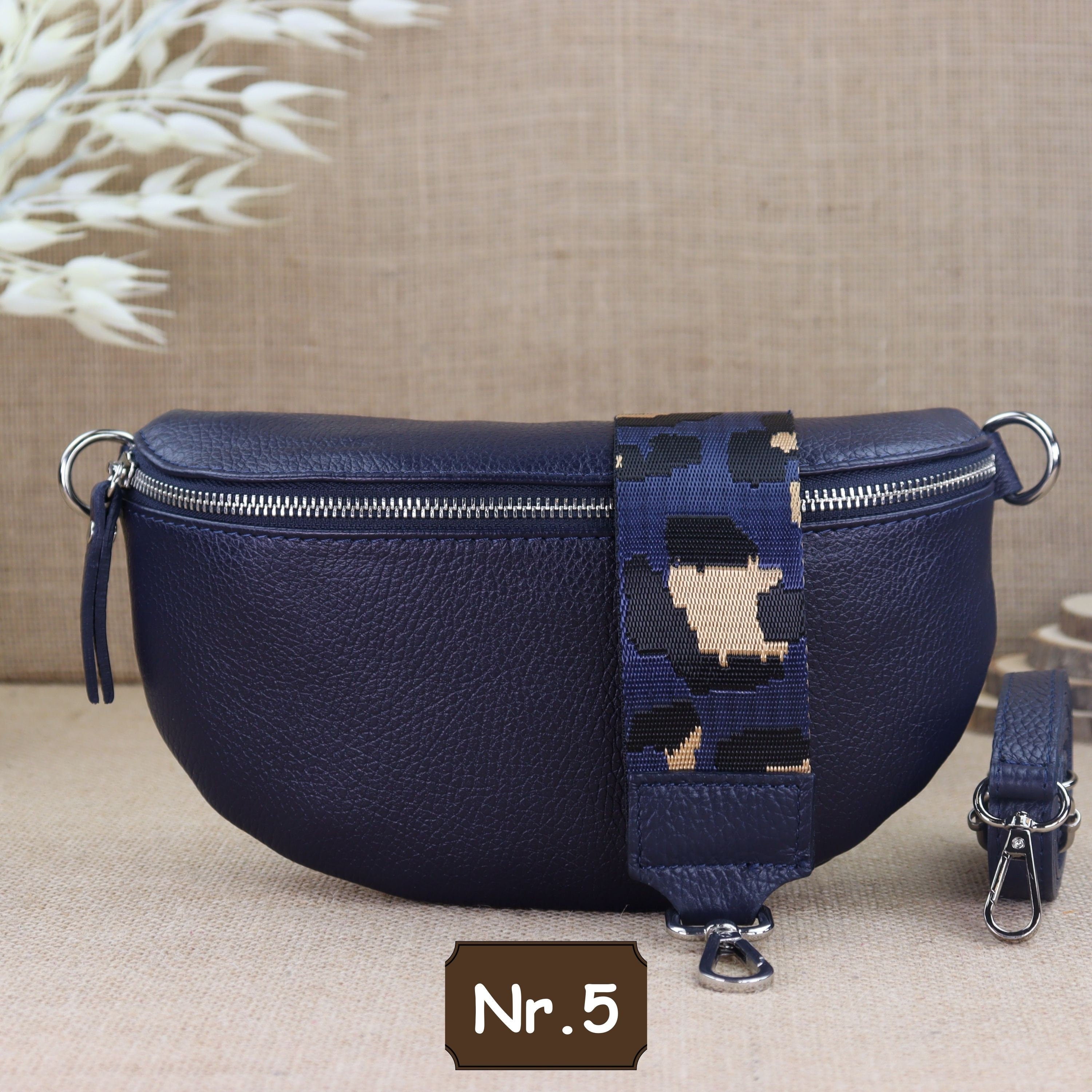 Bauchtasche Leder für Damen,Crossbody Bag Leder Damen,Crossbody Tasche Leder,Echtleder Frauen Tasche,Leder Gürteltasche Frauen,Leder Handtasche,Leder Hüfttasche für Frauen,Leder Tasche,Ledertasche mit Reißverschluss,Schulterriementasche,Schultertasche Led