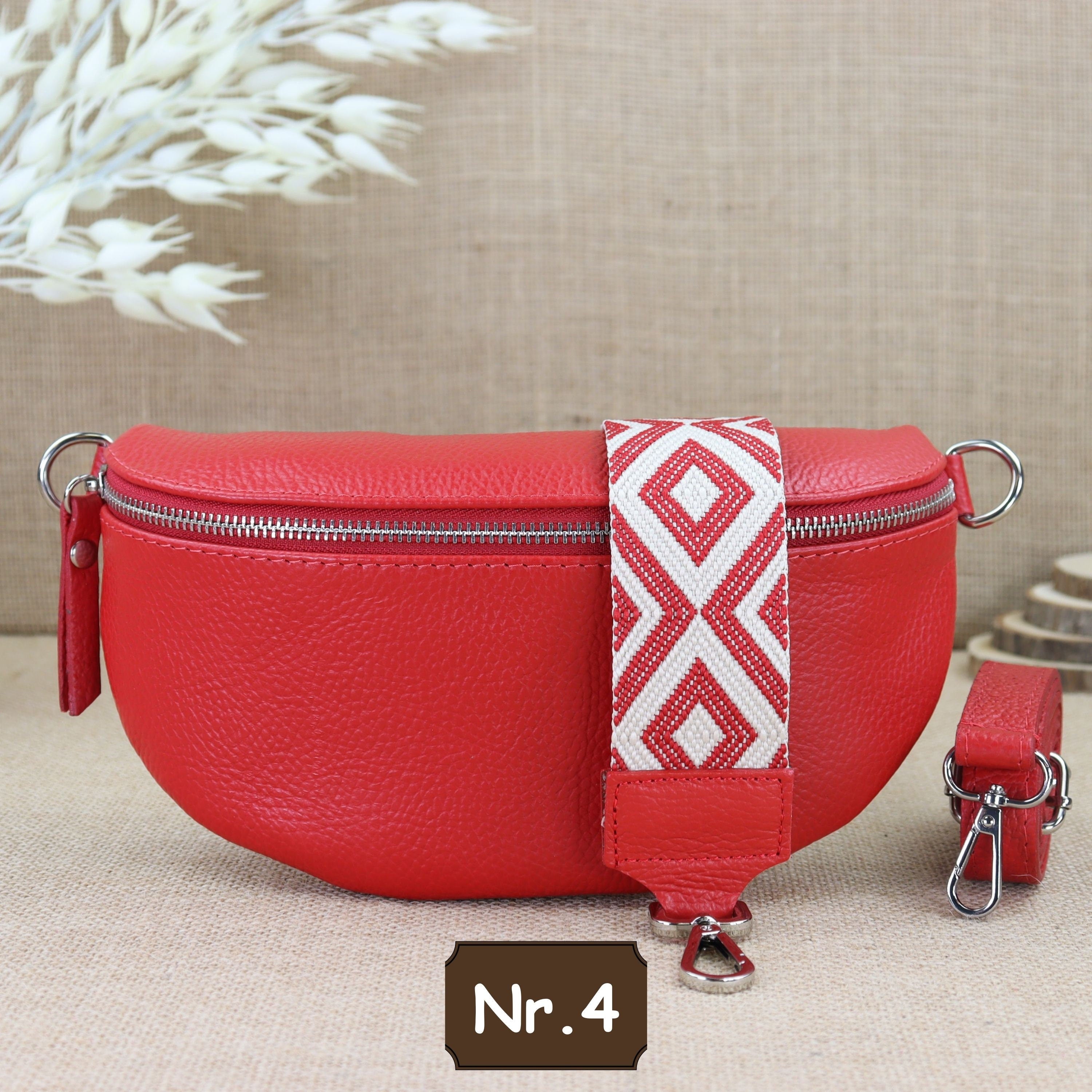 Bauchtasche Leder für Damen,Crossbody Bag Leder Damen,Crossbody Tasche Leder,Echtleder Frauen Tasche,Leder Gürteltasche Frauen,Leder Handtasche,Leder Hüfttasche für Frauen,Leder Tasche,Ledertasche mit Reißverschluss,Schulterriementasche,Schultertasche Led