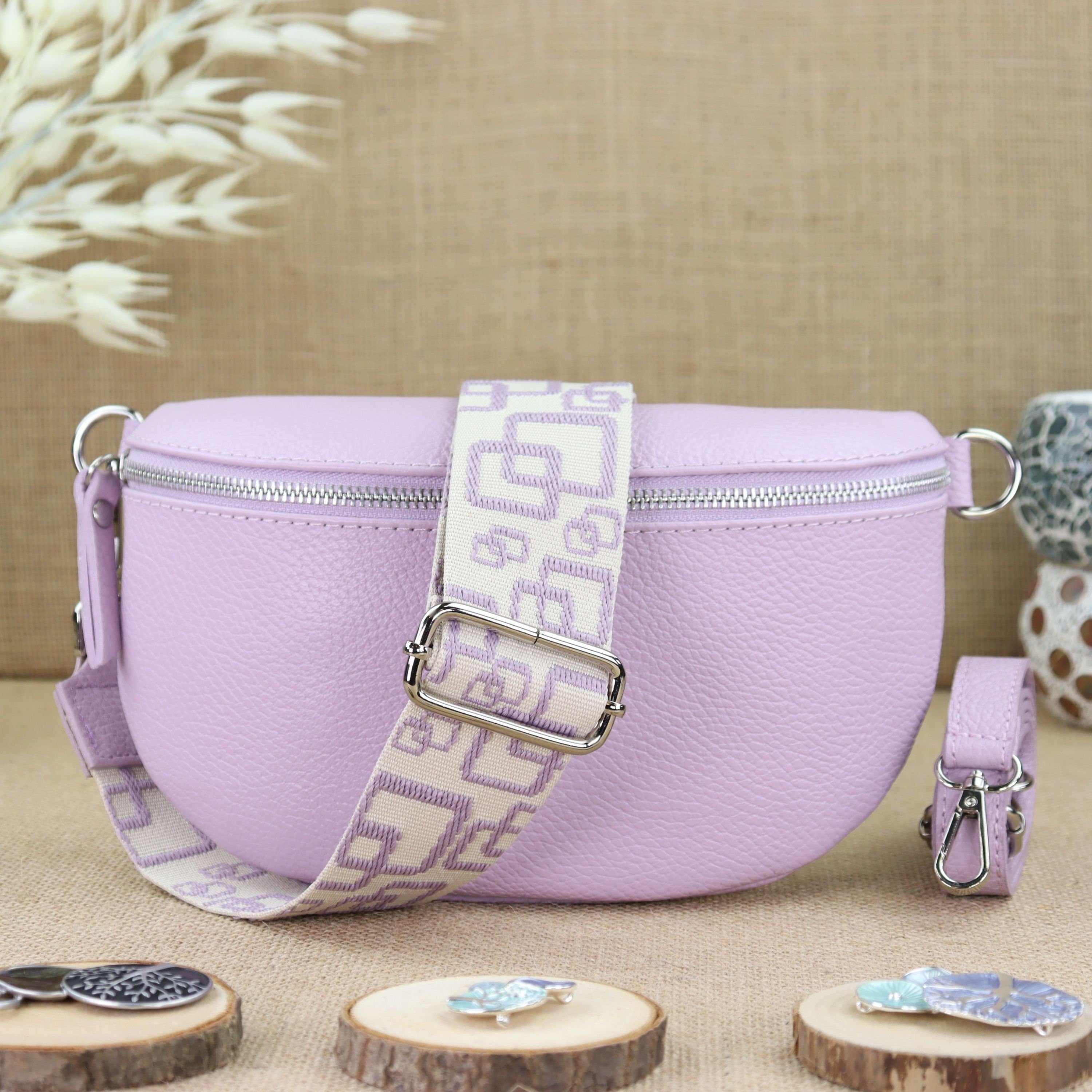 Bauchtasche Leder für Damen,Crossbody Bag Leder Damen,Crossbody Tasche Leder,Echtleder Frauen Tasche,Leder Gürteltasche Frauen,Leder Handtasche,Leder Hüfttasche für Frauen,Leder Tasche,Ledertasche mit Reißverschluss,Schulterriementasche,Schultertasche Led
