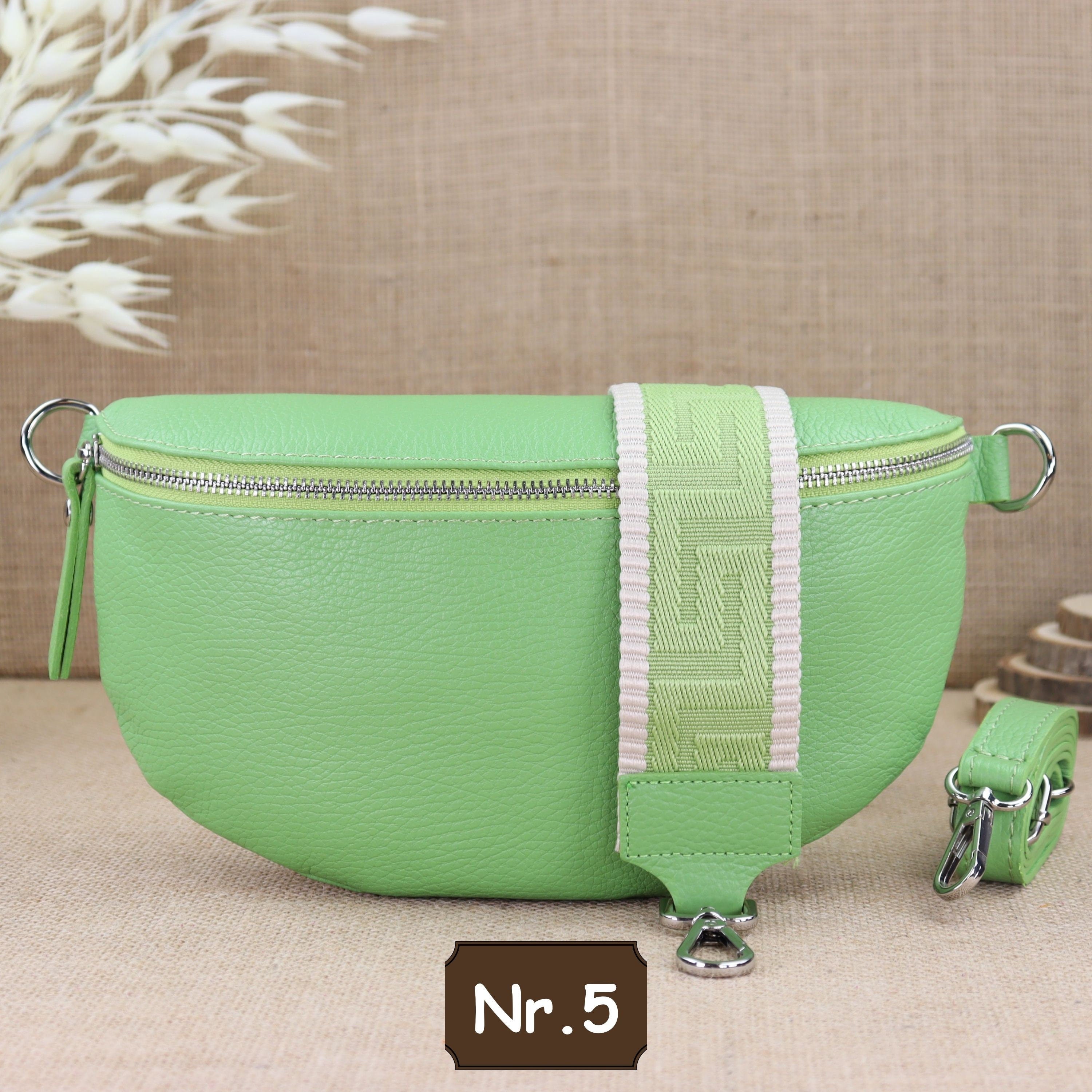 Bauchtasche Leder für Damen,Crossbody Bag Leder Damen,Crossbody Tasche Leder,Echtleder Frauen Tasche,Leder Gürteltasche Frauen,Leder Handtasche,Leder Hüfttasche für Frauen,Leder Tasche,Ledertasche mit Reißverschluss,Schulterriementasche,Schultertasche Led