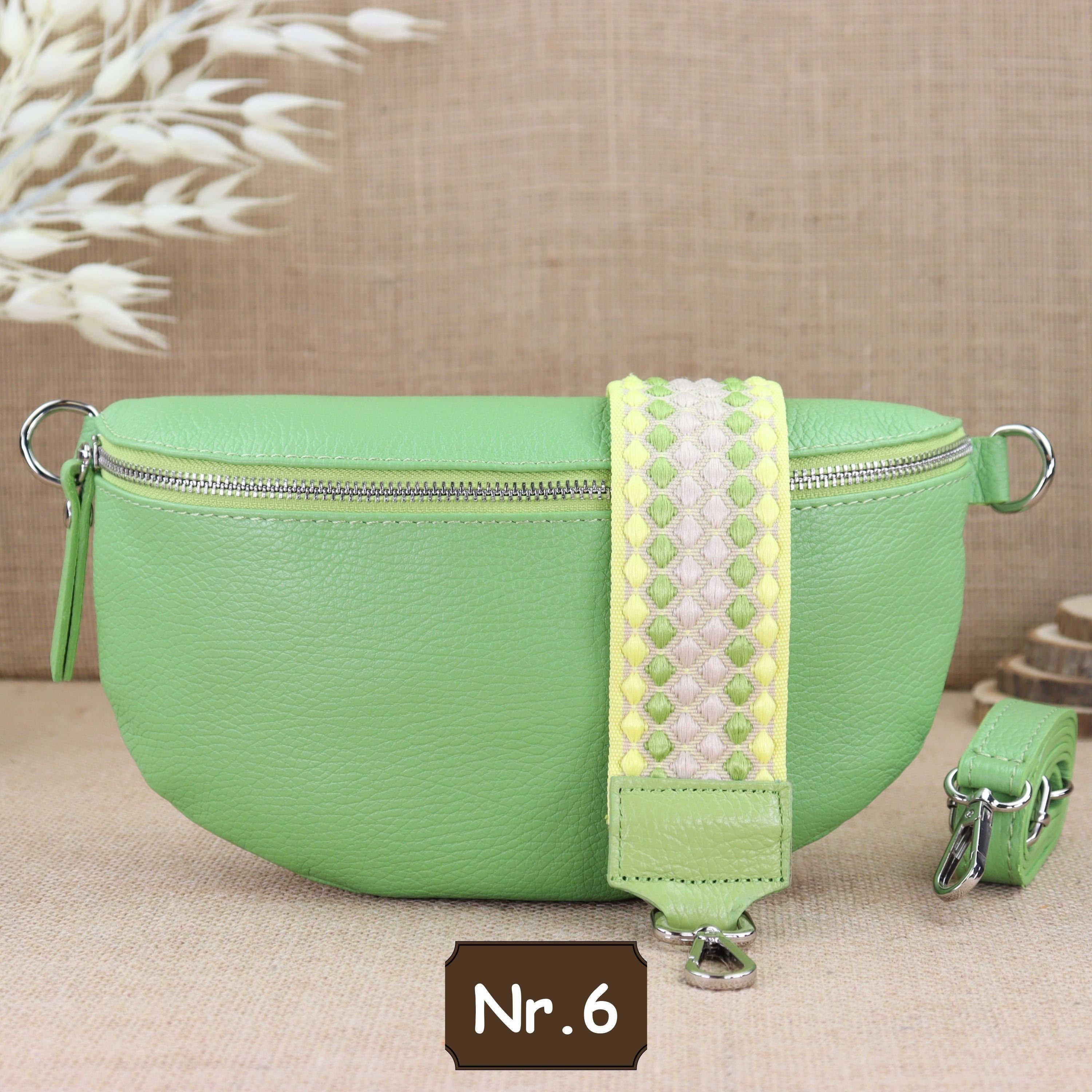 Bauchtasche Leder für Damen,Crossbody Bag Leder Damen,Crossbody Tasche Leder,Echtleder Frauen Tasche,Leder Gürteltasche Frauen,Leder Handtasche,Leder Hüfttasche für Frauen,Leder Tasche,Ledertasche mit Reißverschluss,Schulterriementasche,Schultertasche Led