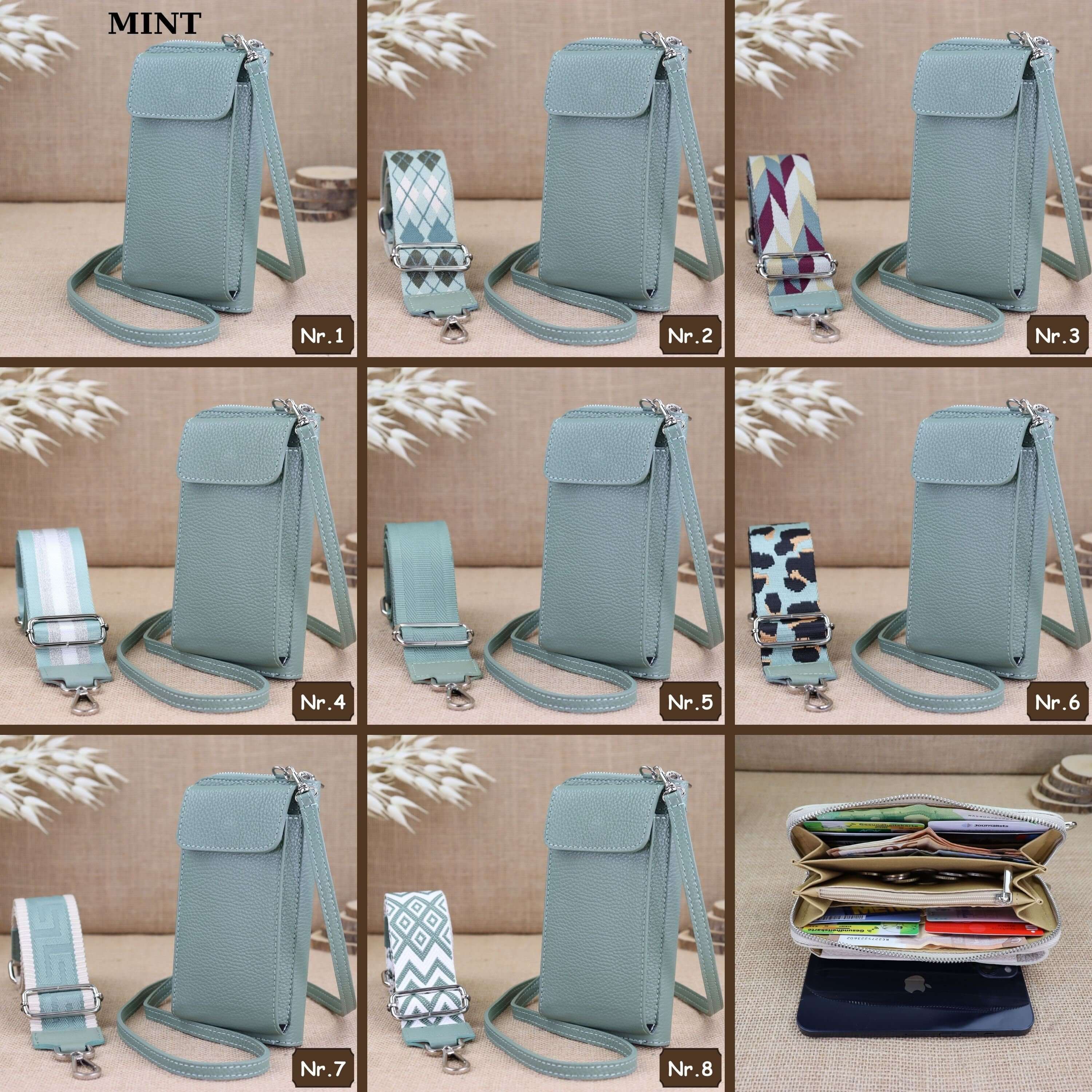 Bauchtasche Leder für Damen,Crossbody Bag Leder Damen,Crossbody Tasche Leder,Geldbeutel Leder Portemonnaie,Leder Geldbörse Handytasche,Leder Gürteltasche Frauen,Leder Hüfttasche für Frauen,Ledertasche mit Reißverschluss,Schulterriementasche,Schultertasche