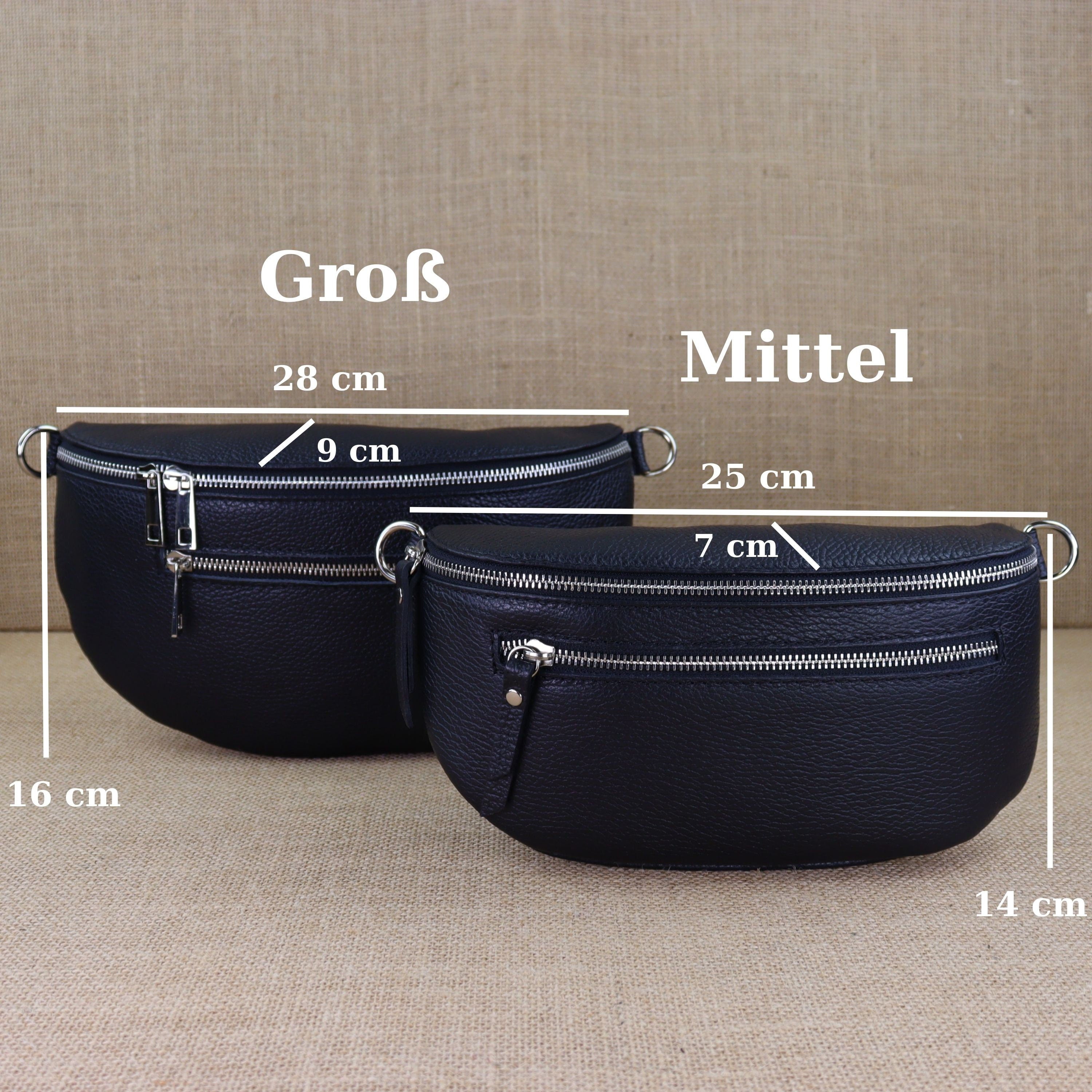 Bauchtasche Leder für Damen,Crossbody Bag Leder Damen,Crossbody Tasche Leder,Echtleder Frauen Tasche,Leder Gürteltasche Frauen,Leder Handtasche,Leder Hüfttasche für Frauen,Leder Tasche,Ledertasche mit Reißverschluss,Schulterriementasche,Schultertasche Led