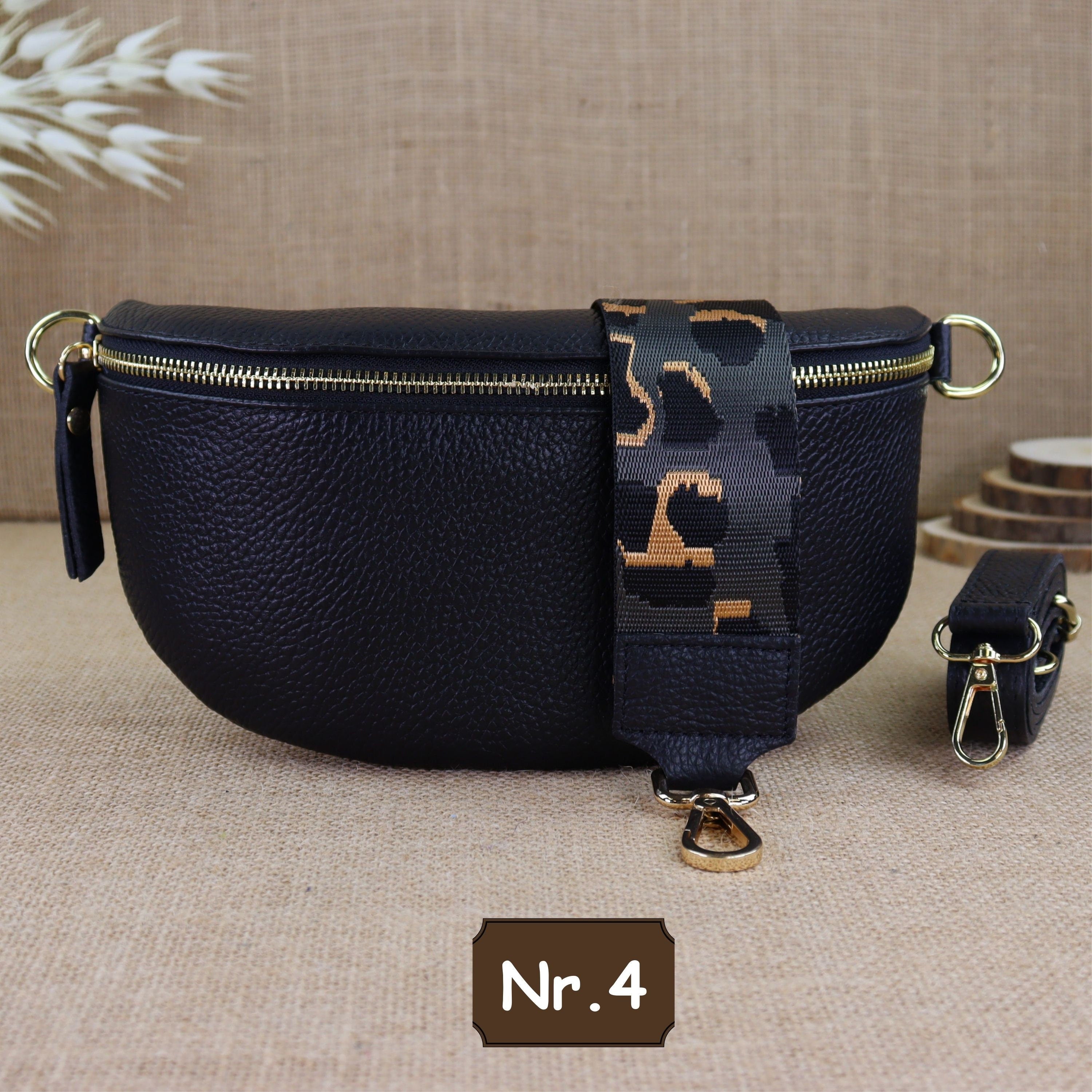Bauchtasche Leder für Damen,Crossbody Bag Leder Damen,Crossbody Tasche Leder,Echtleder Frauen Tasche,Geschenk für Sie,Goldfarbene Ledertasche,Leder Gürteltasche Frauen,Leder Handtasche,Leder Hüfttasche für Frauen,Ledertasche mit Reißverschluss,Schulterrie