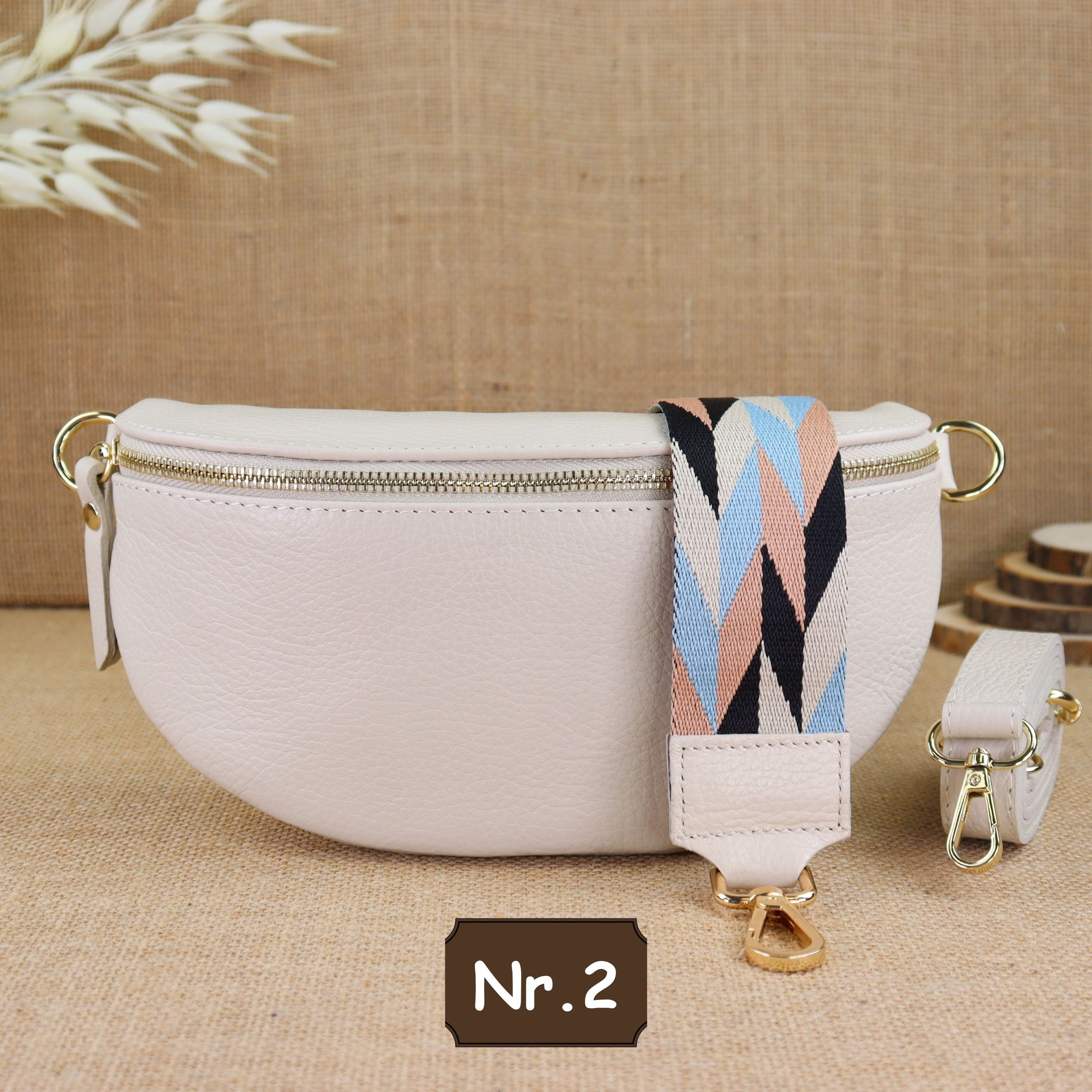 Bauchtasche Leder für Damen,Crossbody Bag Leder Damen,Crossbody Tasche Leder,Echtleder Frauen Tasche,Geschenk für Sie,Goldfarbene Ledertasche,Leder Gürteltasche Frauen,Leder Handtasche,Leder Hüfttasche für Frauen,Ledertasche mit Reißverschluss,Schulterrie