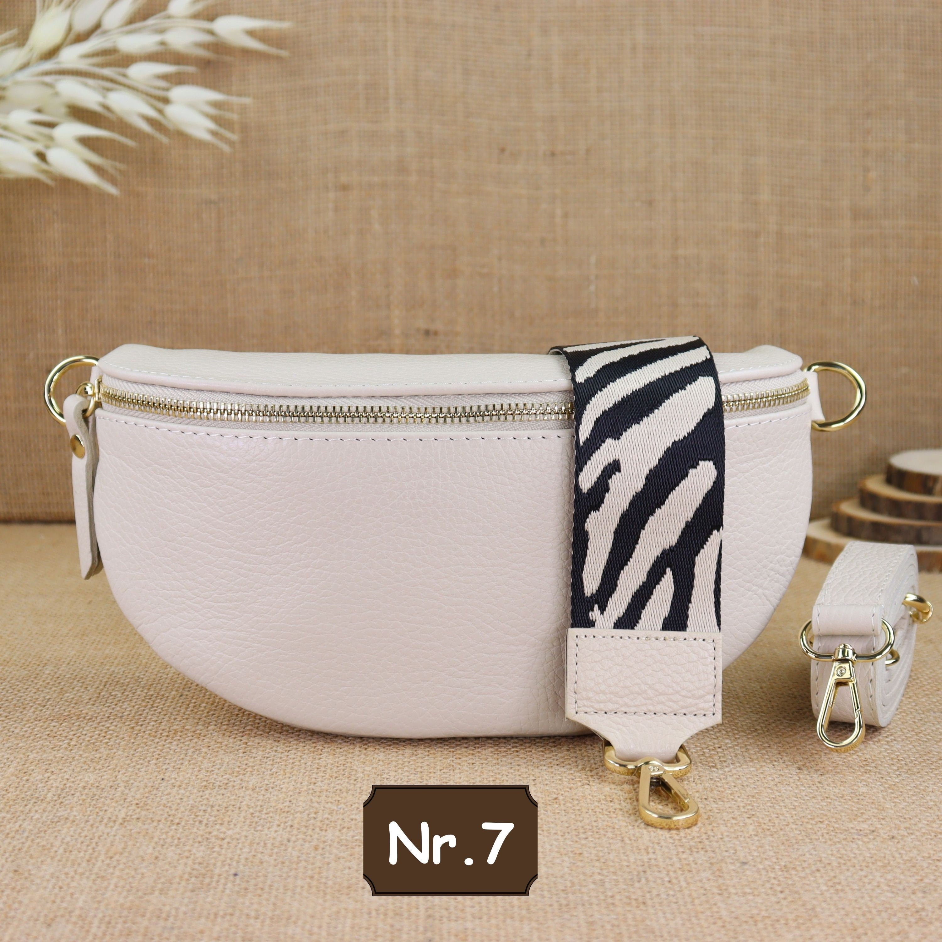Bauchtasche Leder für Damen,Crossbody Bag Leder Damen,Crossbody Tasche Leder,Echtleder Frauen Tasche,Geschenk für Sie,Goldfarbene Ledertasche,Leder Gürteltasche Frauen,Leder Handtasche,Leder Hüfttasche für Frauen,Ledertasche mit Reißverschluss,Schulterrie