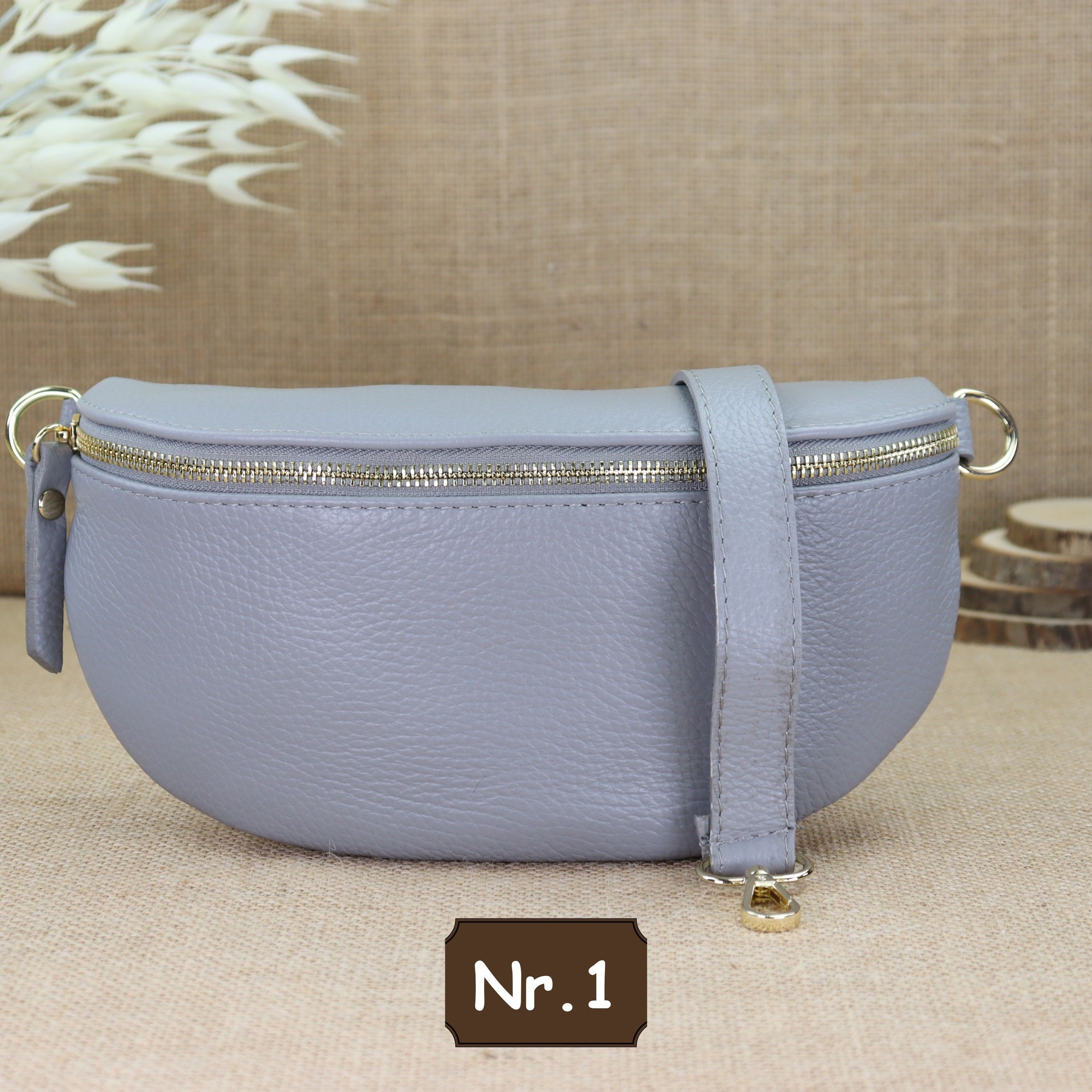 Bauchtasche Leder für Damen,Crossbody Bag Leder Damen,Crossbody Tasche Leder,Echtleder Frauen Tasche,Geschenk für Sie,Goldfarbene Ledertasche,Leder Gürteltasche Frauen,Leder Handtasche,Leder Hüfttasche für Frauen,Ledertasche mit Reißverschluss,Schulterrie