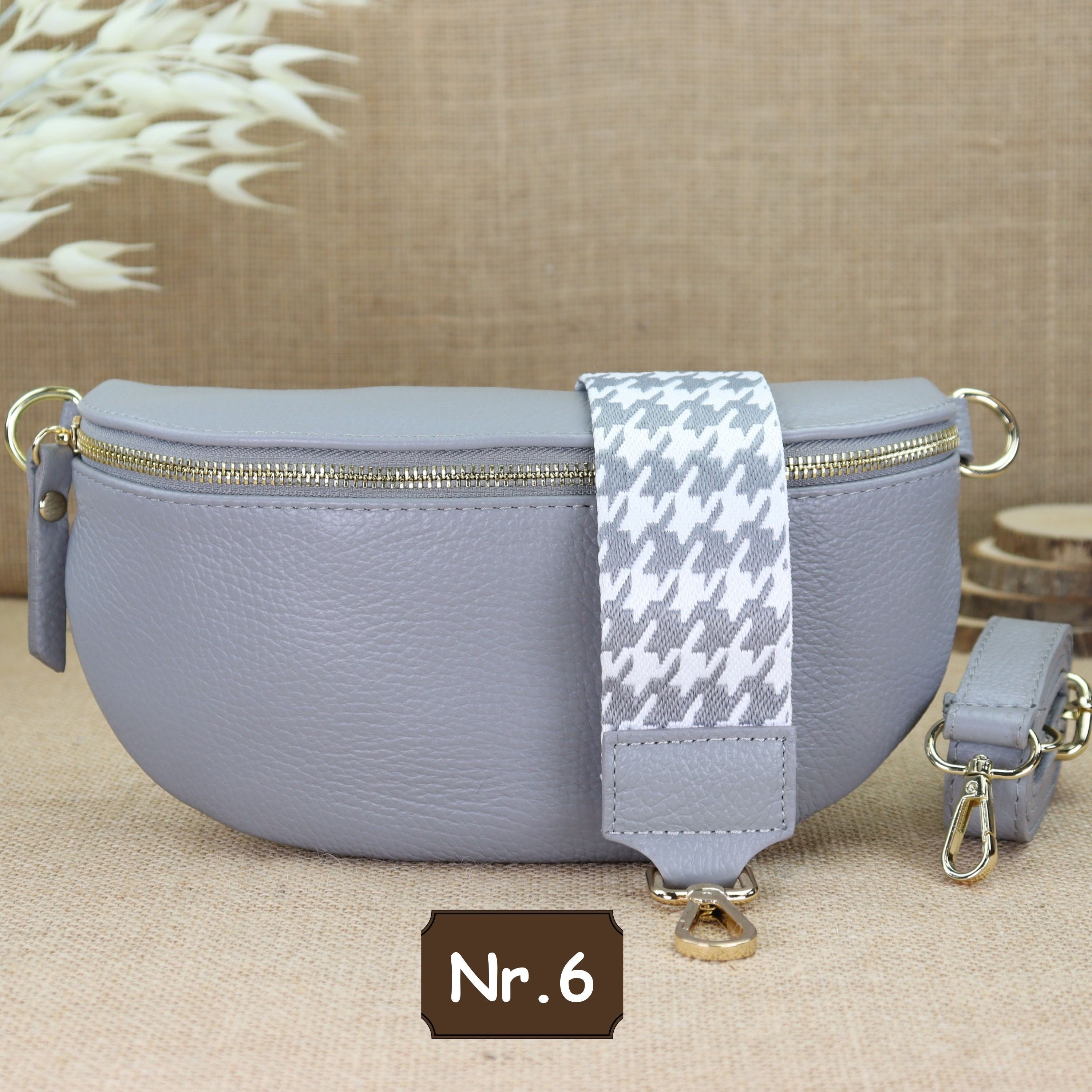 Bauchtasche Leder für Damen,Crossbody Bag Leder Damen,Crossbody Tasche Leder,Echtleder Frauen Tasche,Geschenk für Sie,Goldfarbene Ledertasche,Leder Gürteltasche Frauen,Leder Handtasche,Leder Hüfttasche für Frauen,Ledertasche mit Reißverschluss,Schulterrie