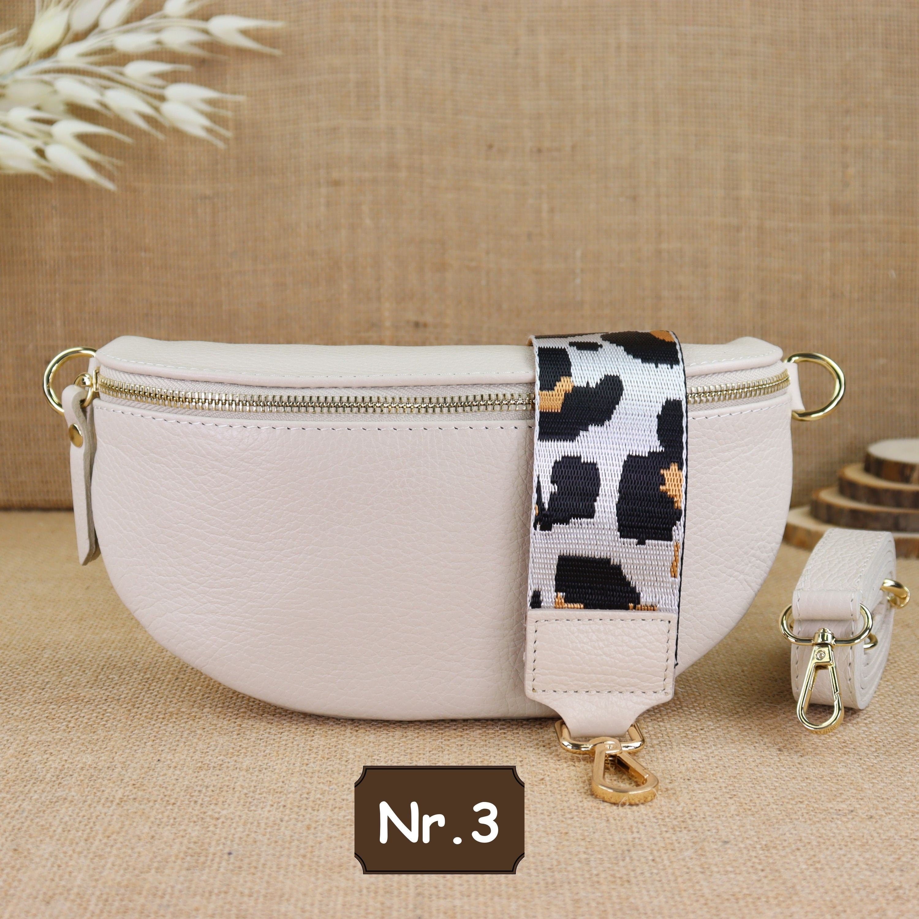 Bauchtasche Leder für Damen,Crossbody Bag Leder Damen,Crossbody Tasche Leder,Echtleder Frauen Tasche,Geschenk für Sie,Goldfarbene Ledertasche,Leder Gürteltasche Frauen,Leder Handtasche,Leder Hüfttasche für Frauen,Ledertasche mit Reißverschluss,Schulterrie