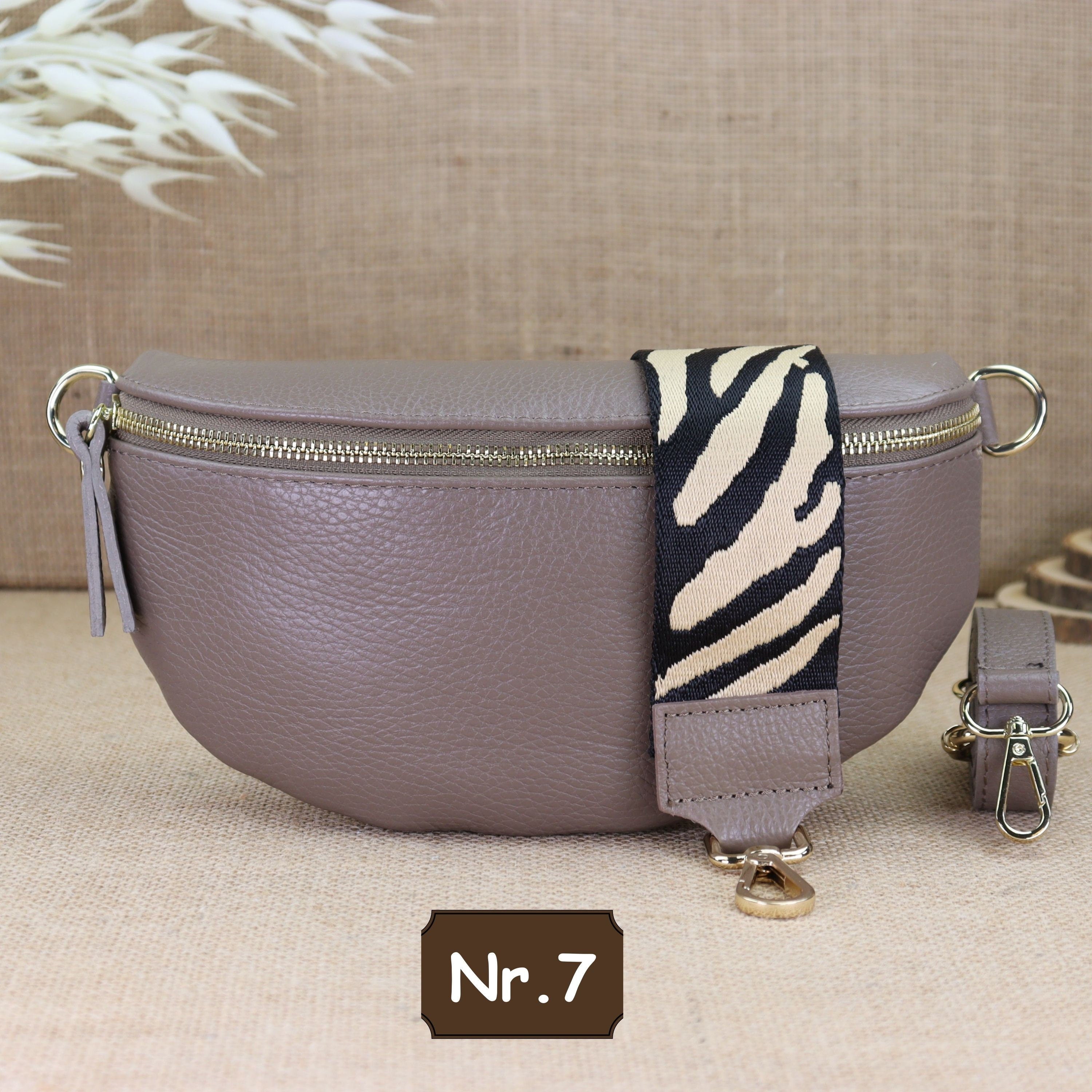 Bauchtasche Leder für Damen,Crossbody Bag Leder Damen,Crossbody Tasche Leder,Echtleder Frauen Tasche,Geschenk für Sie,Goldfarbene Ledertasche,Leder Gürteltasche Frauen,Leder Handtasche,Leder Hüfttasche für Frauen,Ledertasche mit Reißverschluss,Schulterrie