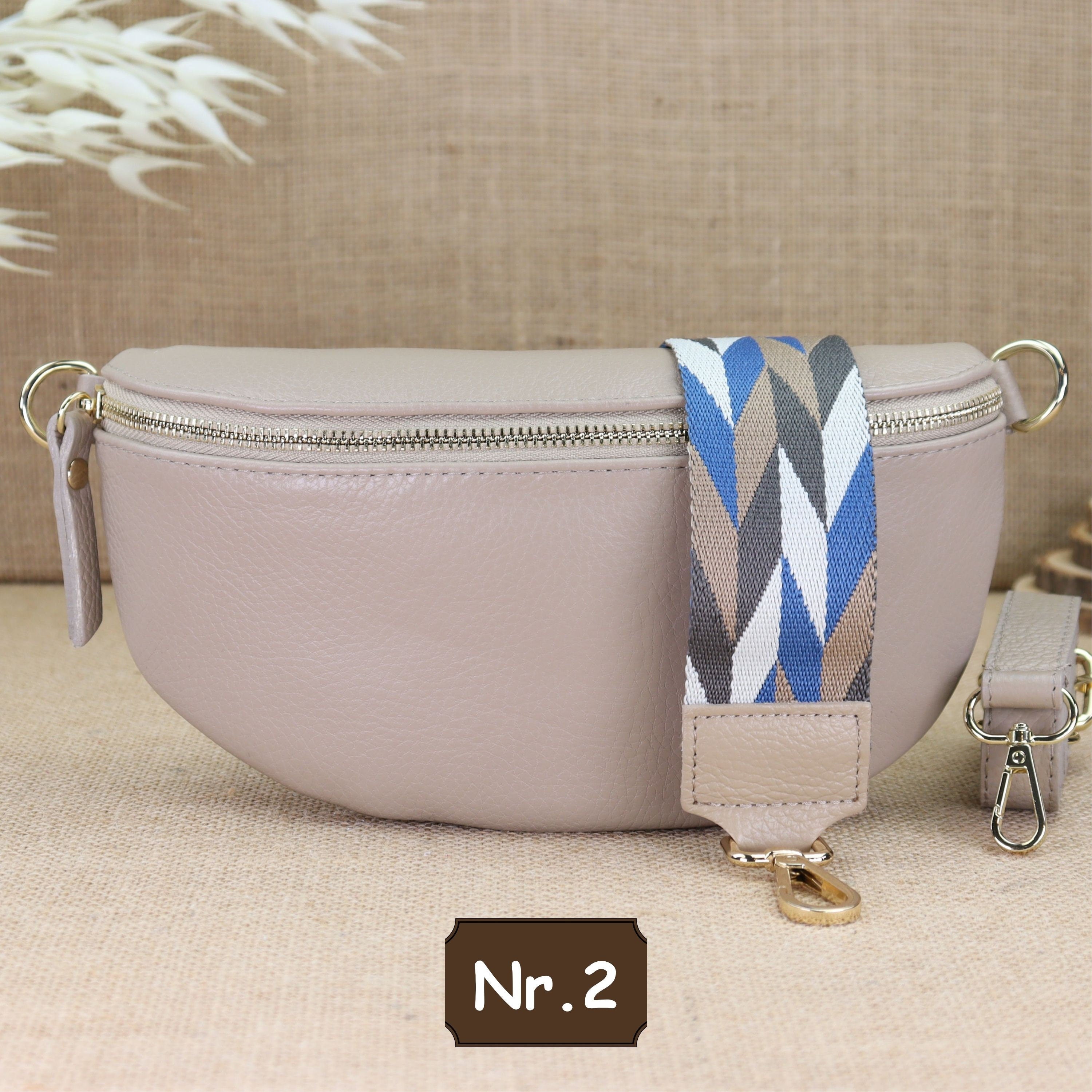 Bauchtasche Leder für Damen,Crossbody Bag Leder Damen,Crossbody Tasche Leder,Echtleder Frauen Tasche,Geschenk für Sie,Goldfarbene Ledertasche,Leder Gürteltasche Frauen,Leder Handtasche,Leder Hüfttasche für Frauen,Ledertasche mit Reißverschluss,Schulterrie