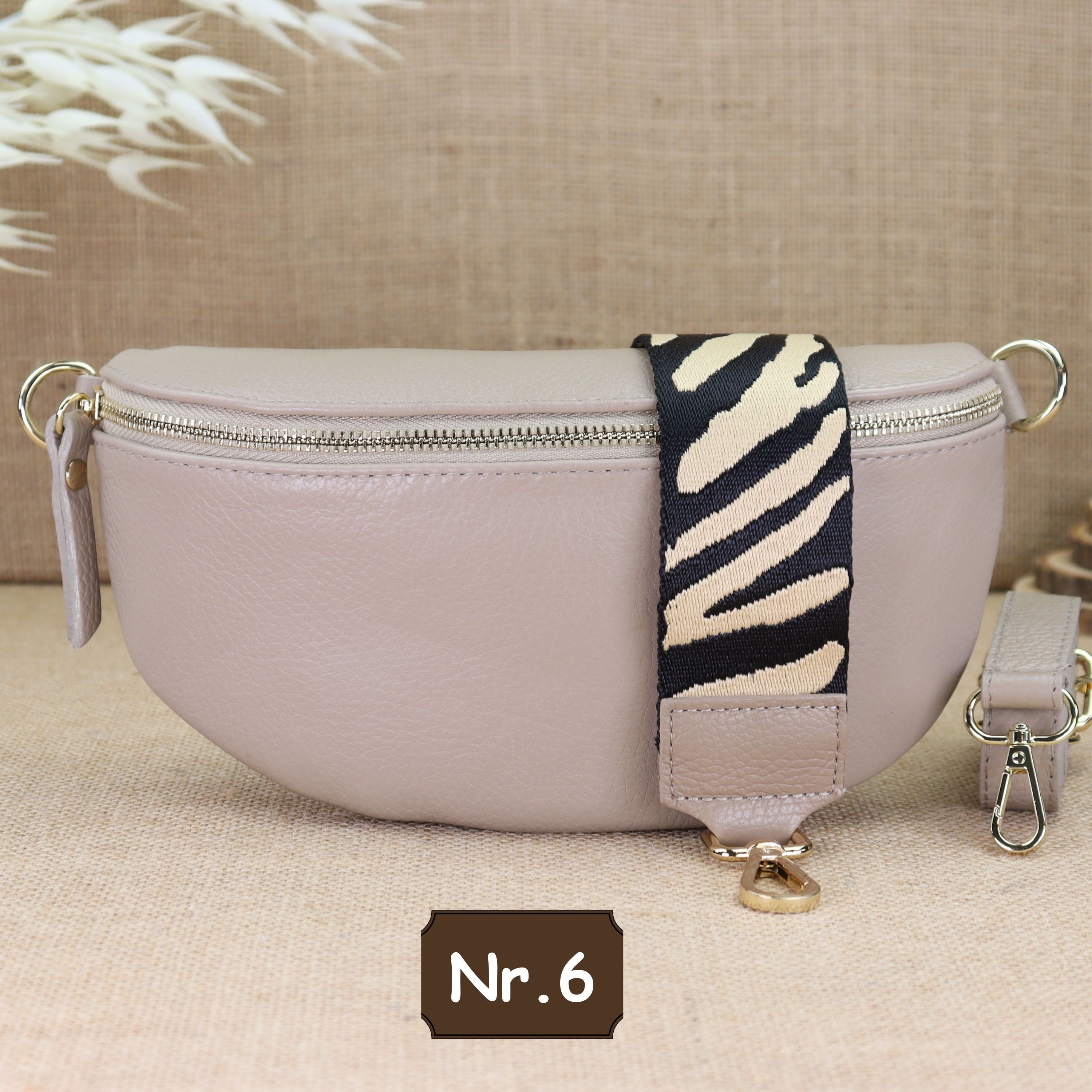 Bauchtasche Leder für Damen,Crossbody Bag Leder Damen,Crossbody Tasche Leder,Echtleder Frauen Tasche,Geschenk für Sie,Goldfarbene Ledertasche,Leder Gürteltasche Frauen,Leder Handtasche,Leder Hüfttasche für Frauen,Ledertasche mit Reißverschluss,Schulterrie