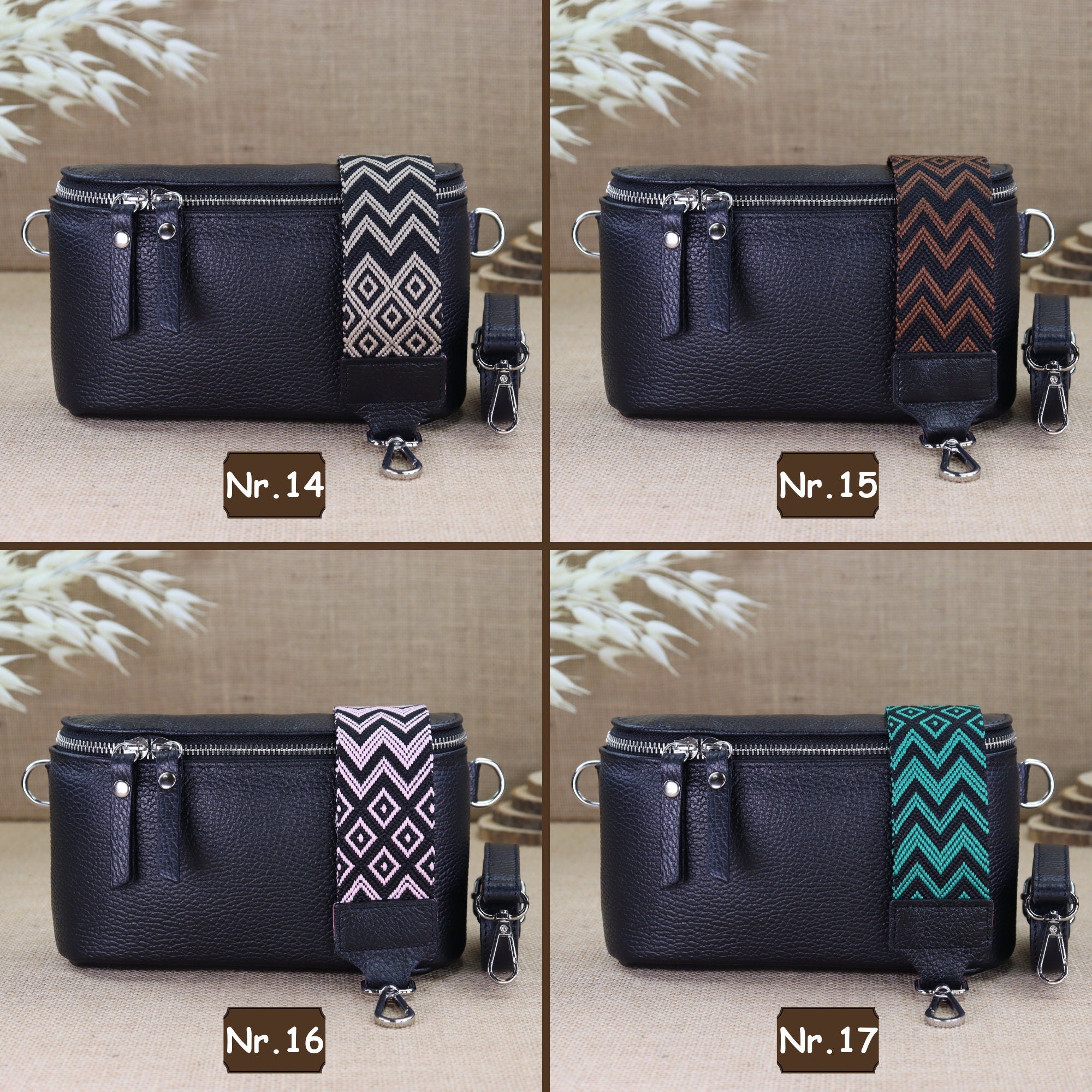 Bauchtasche Leder für Damen,Crossbody Bag Leder Damen,Crossbody Tasche Leder,Leder Gürteltasche Frauen,Leder Handtasche,Leder Hüfttasche für Frauen,Leder Tasche,Ledertasche mit Reißverschluss,Schulterriementasche,Schultertasche Leder Frauen,Tasche mit gem