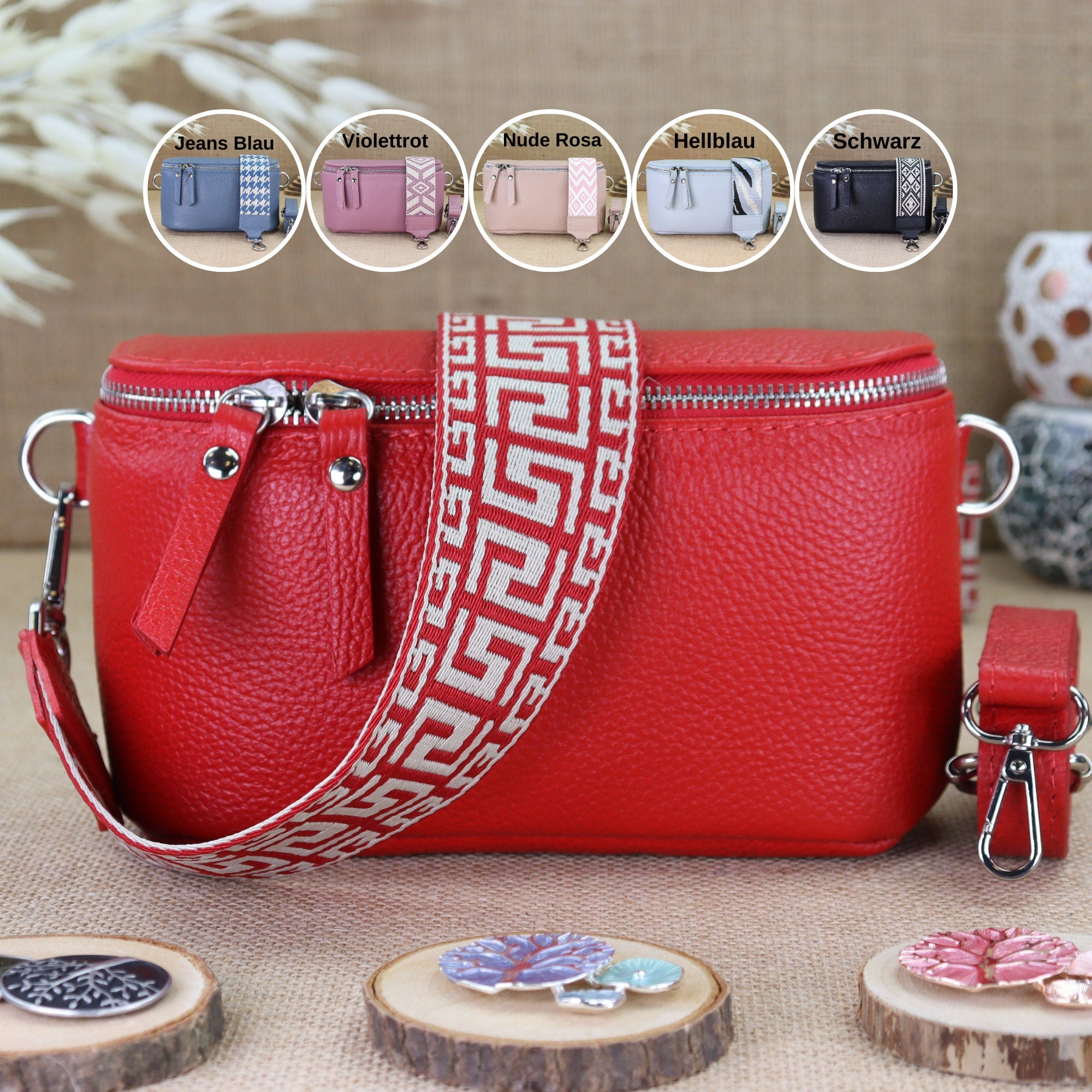 belly bag,cosmetic bag,crossbody bag,fanny pack,handbag leather red,make up bag,shoulder bag,small crossbody bag,small leather bag,summer bag,summer travel bag,tote bag,women shoulder bag | NurPelle